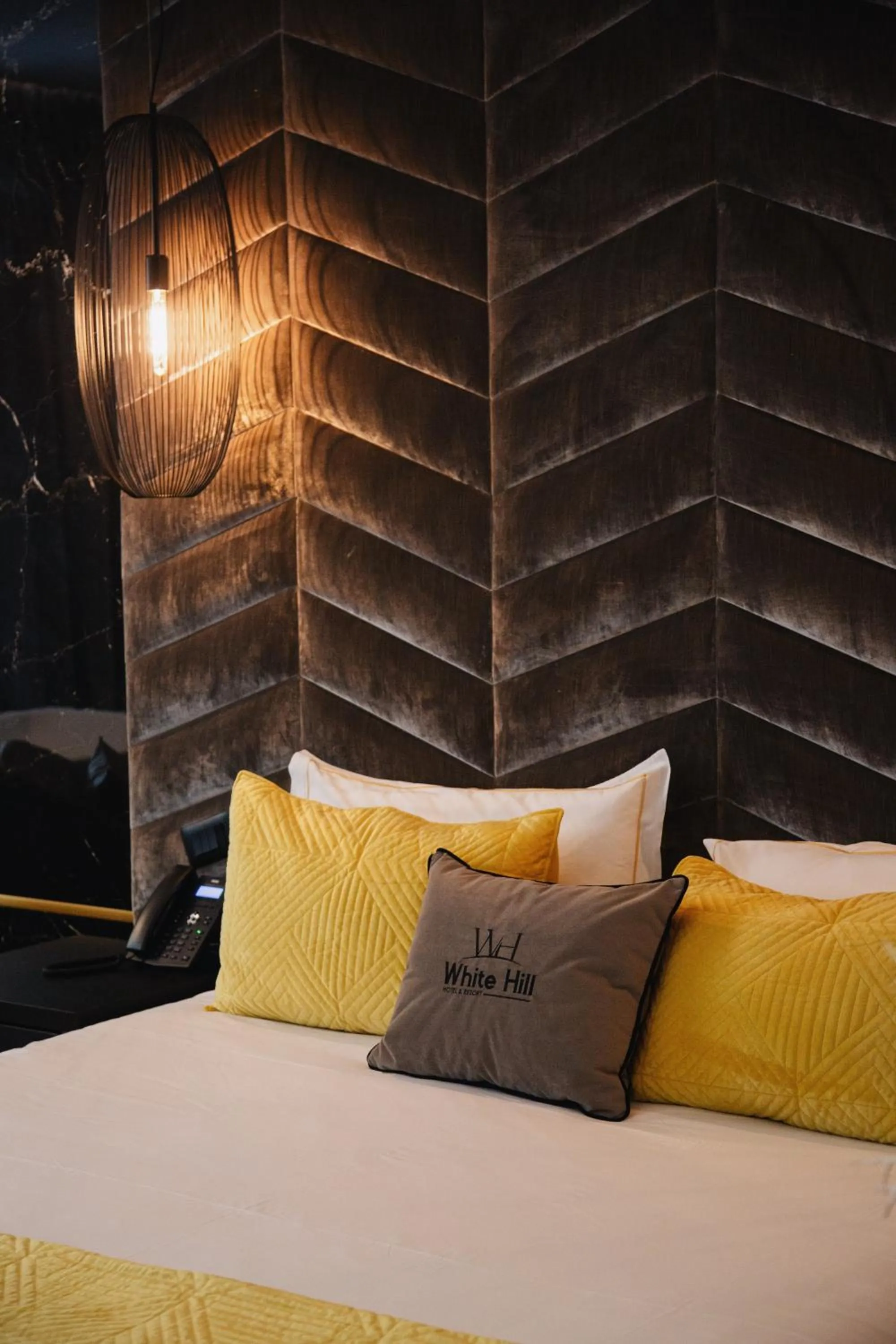 Bed in White Hill Hotel, SPA & Conferences