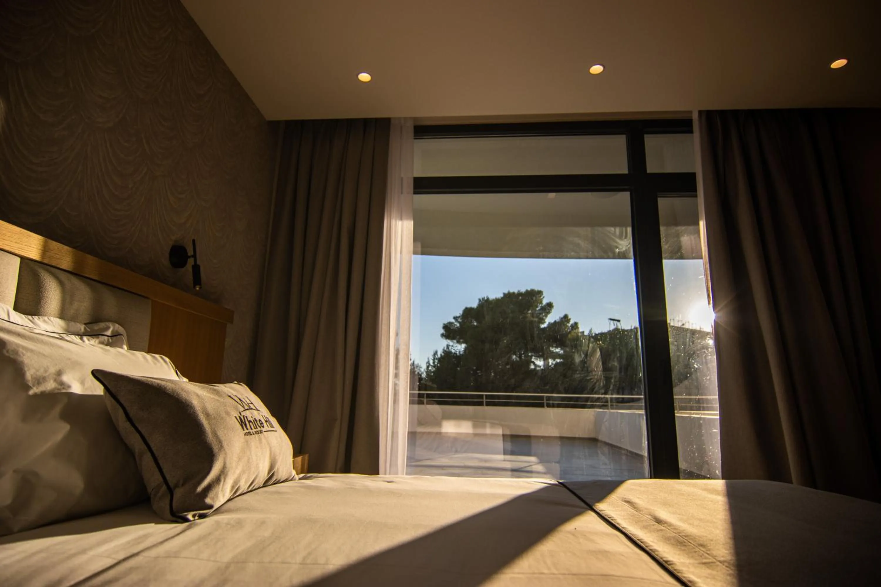 View (from property/room), Bed in White Hill Hotel, SPA & Conferences