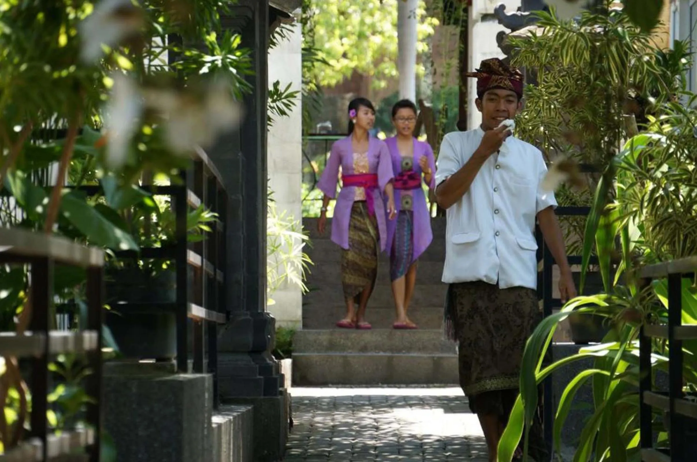 Staff in Aqua Octaviana Bali Villa