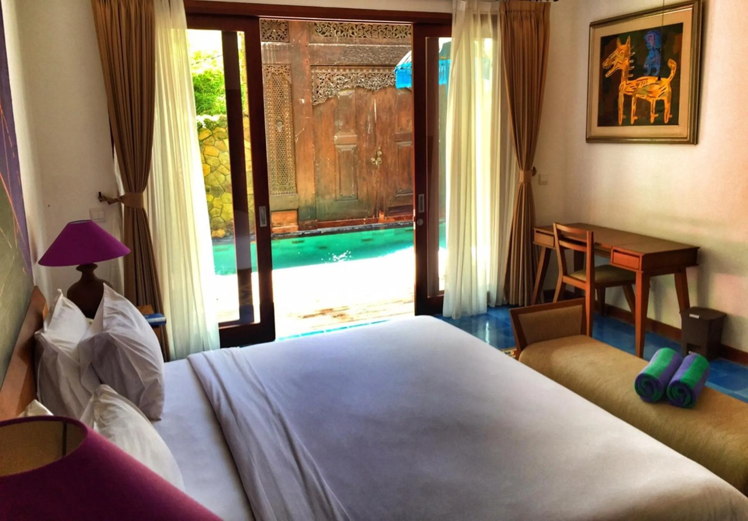 Bedroom, Bed in Aqua Octaviana Bali Villa