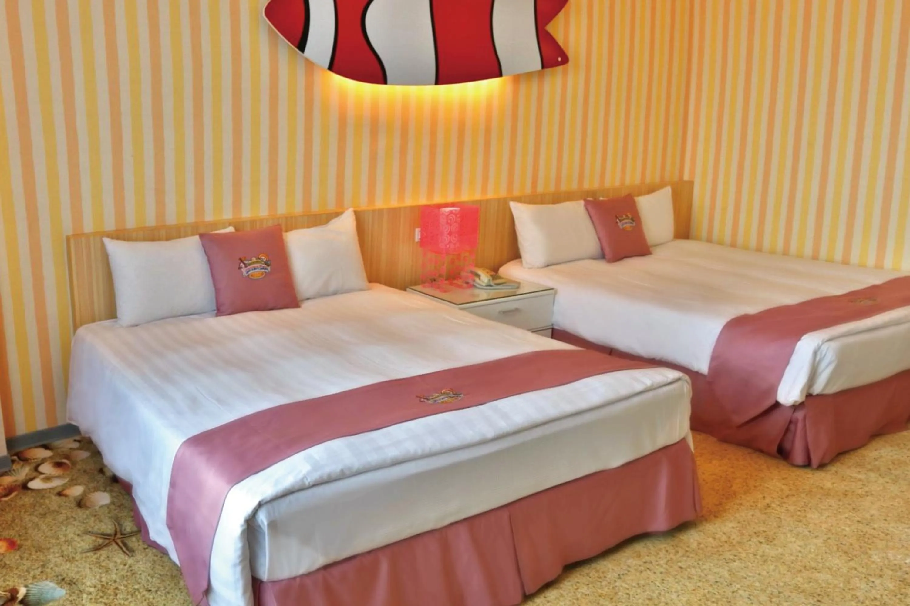 Bed in Uni-Resort Kenting