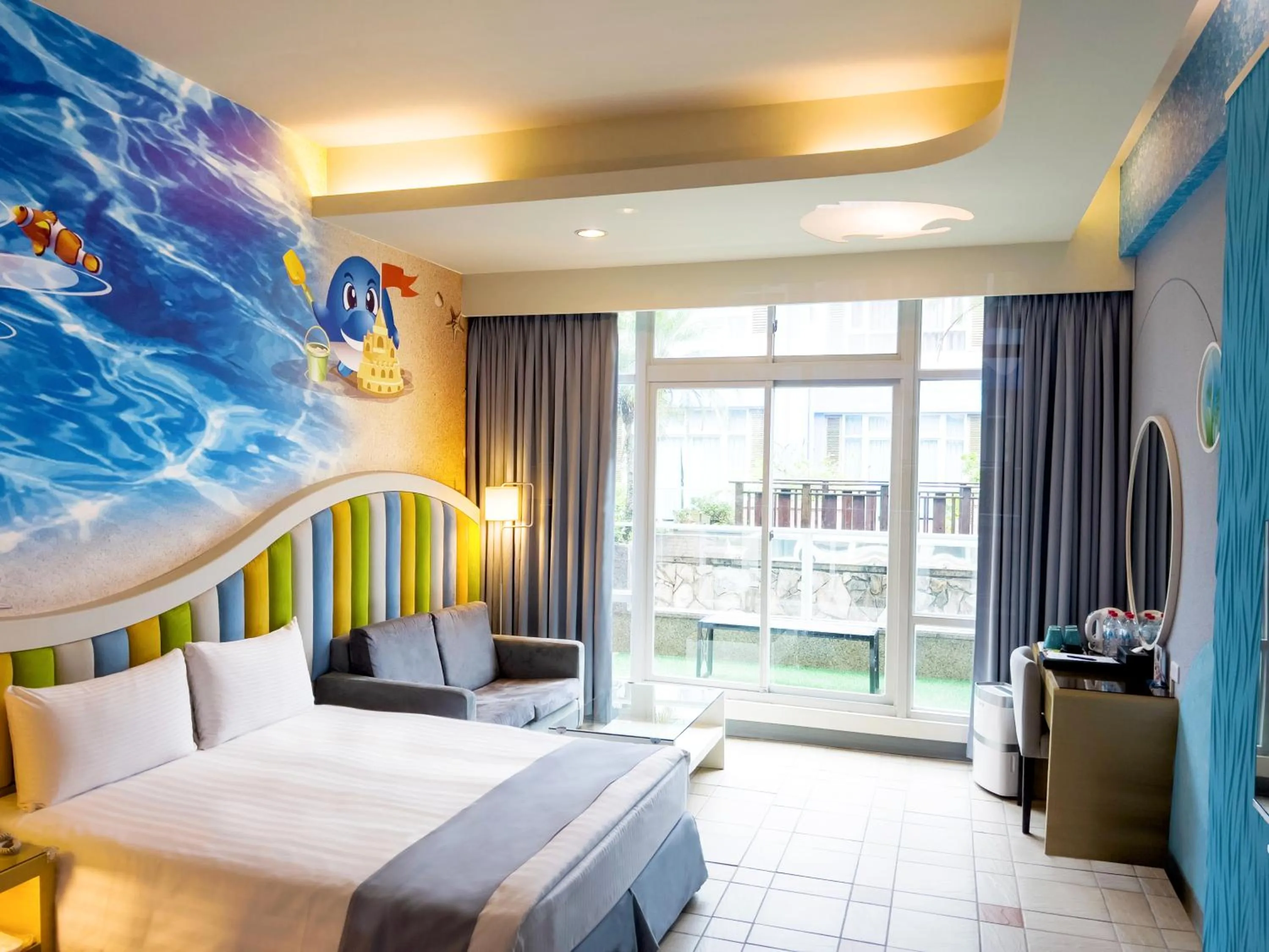 Photo of the whole room in Uni-Resort Kenting