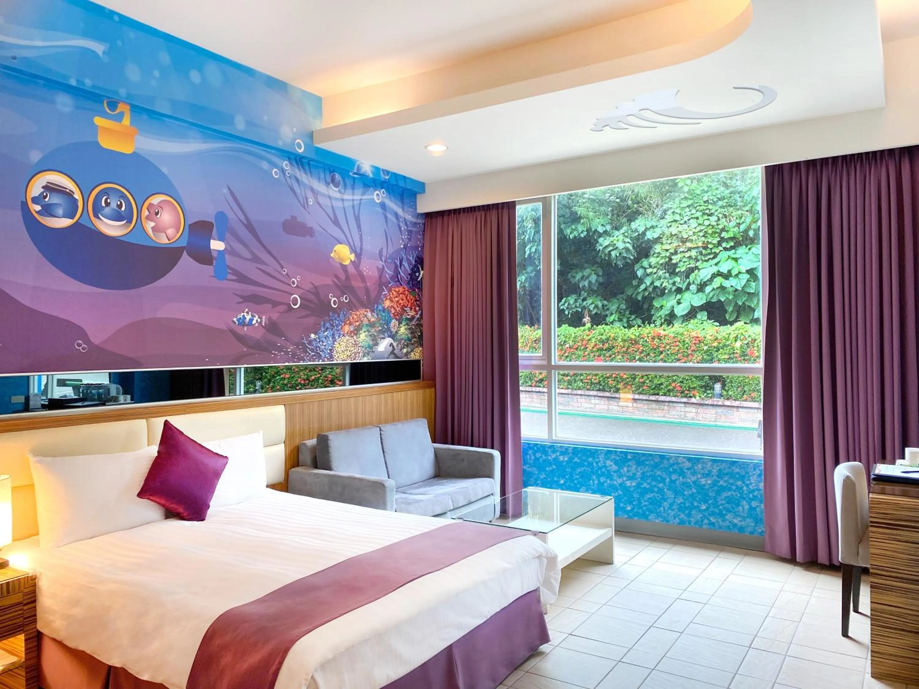 Photo of the whole room in Uni-Resort Kenting