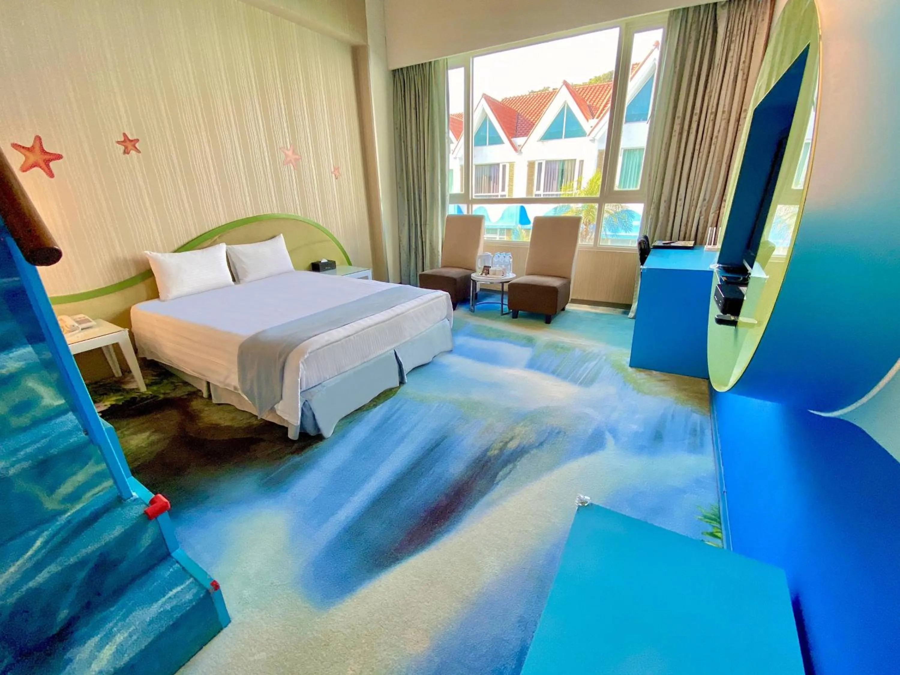 Photo of the whole room in Uni-Resort Kenting