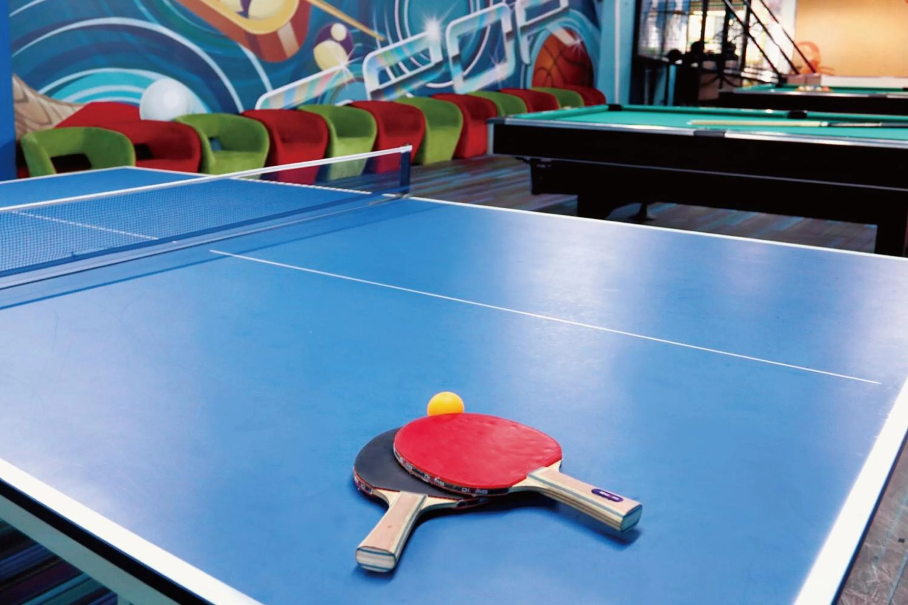 Table tennis in Uni-Resort Kenting