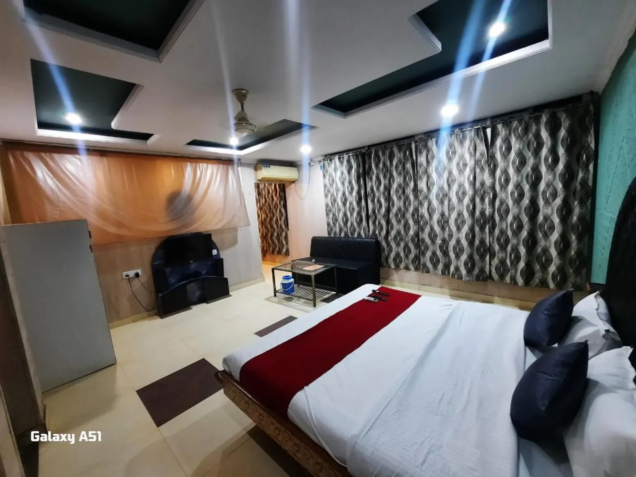 Bed in Hotel Rock View