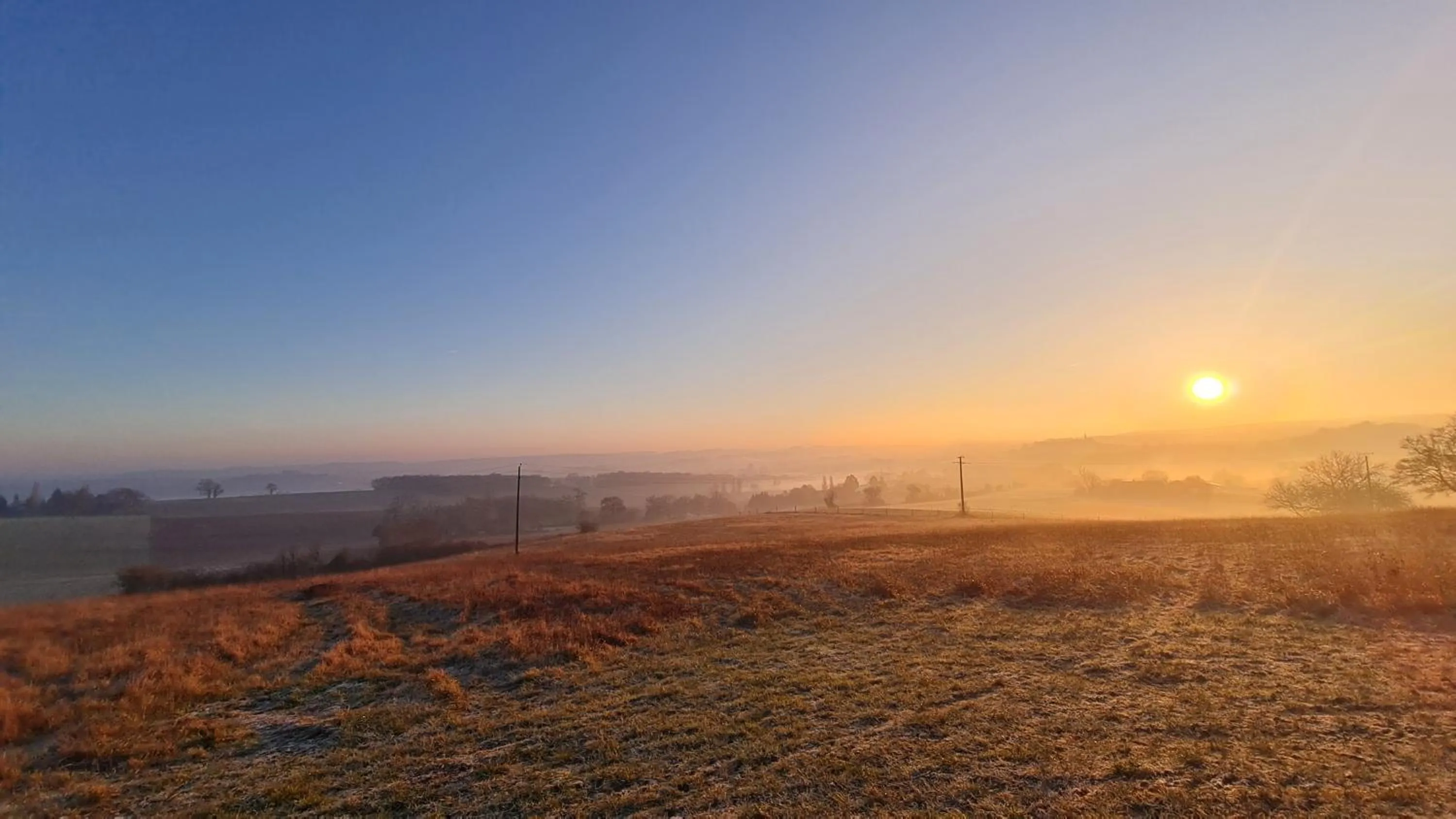 Natural landscape in Château de Mons Armagnac
