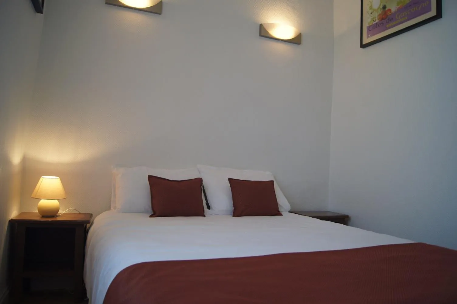 Bed in Château de Mons Armagnac