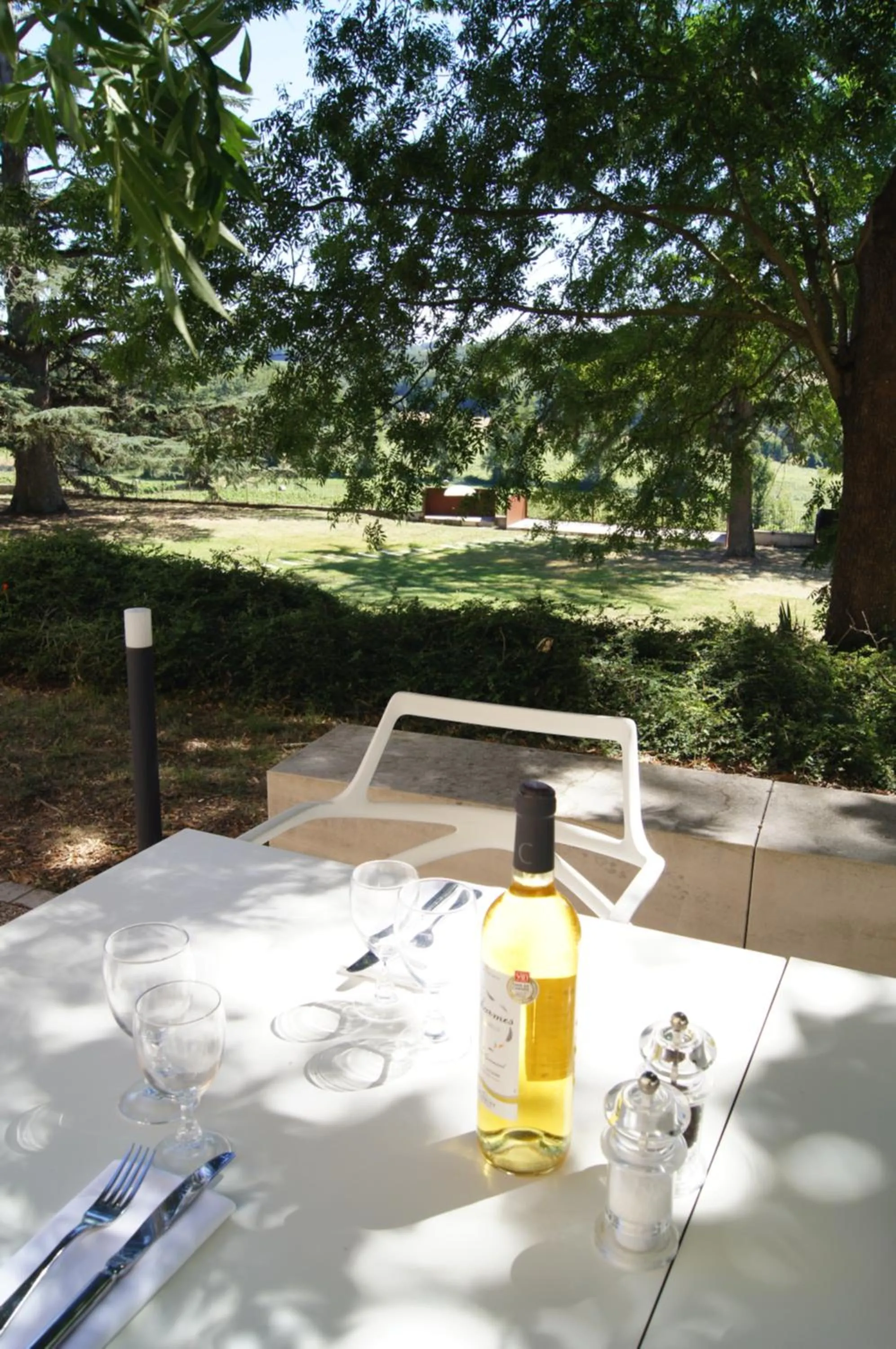 Garden in Château de Mons Armagnac