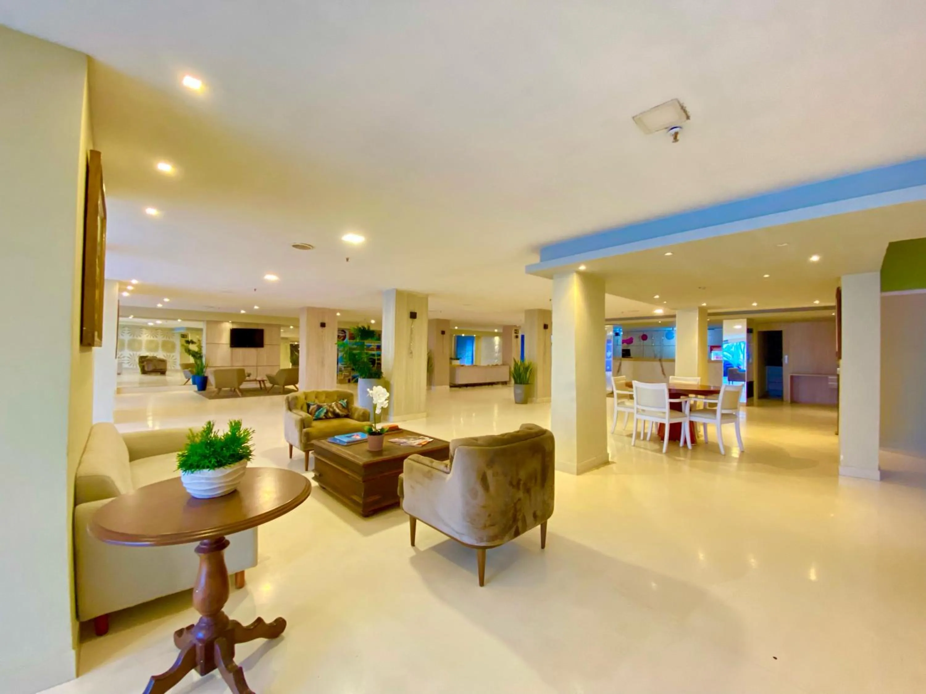 Lobby or reception in HANNA Arcos d'Atalaia Hotel - Aracaju