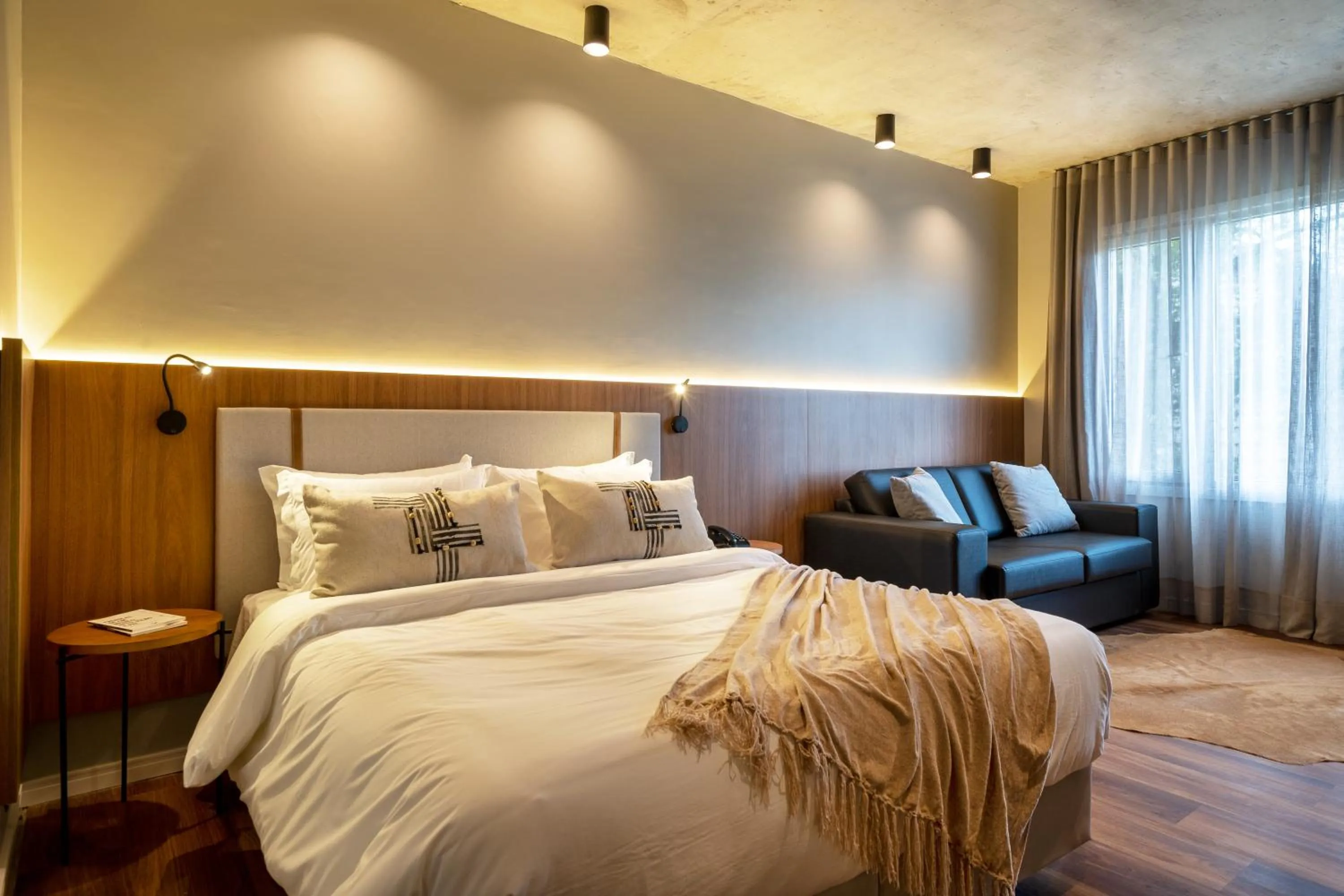 Living room, Bed in Jangal das Araucárias Swan Design Hotel Canela