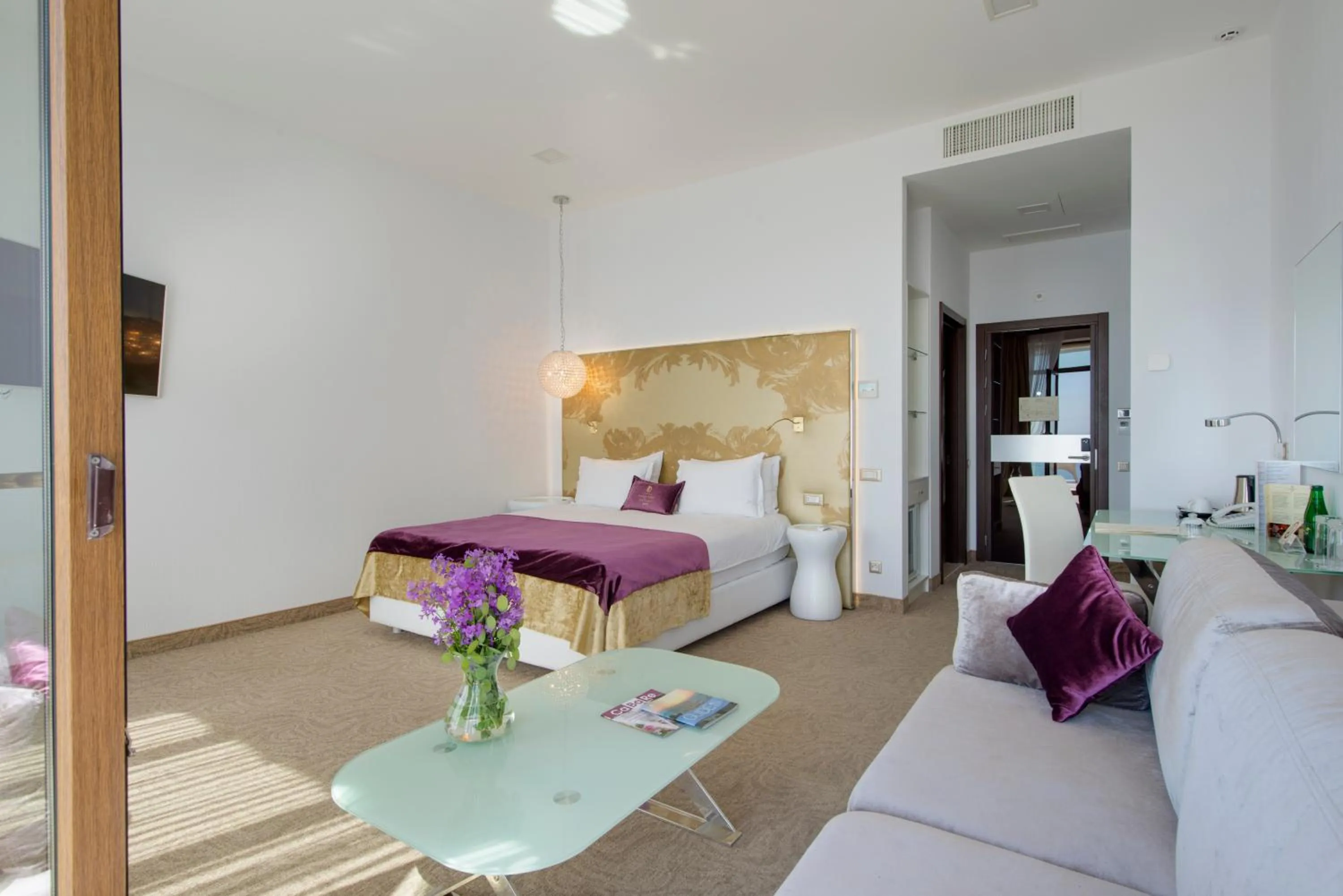 Bed in Hotel Panorama De Luxe