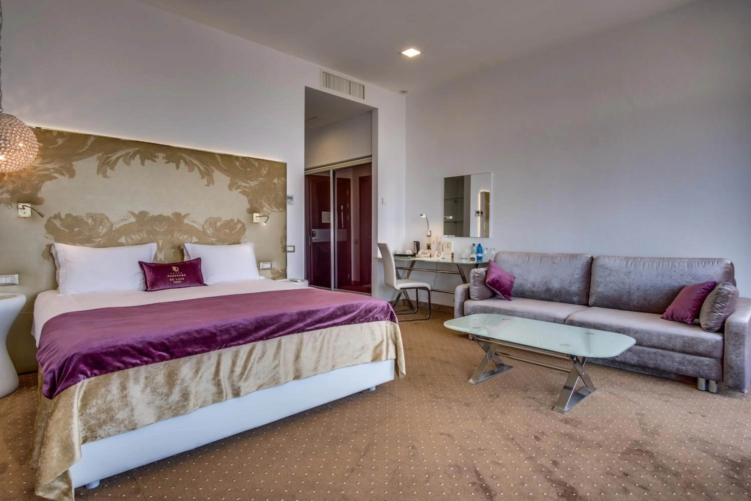 Bed in Hotel Panorama De Luxe