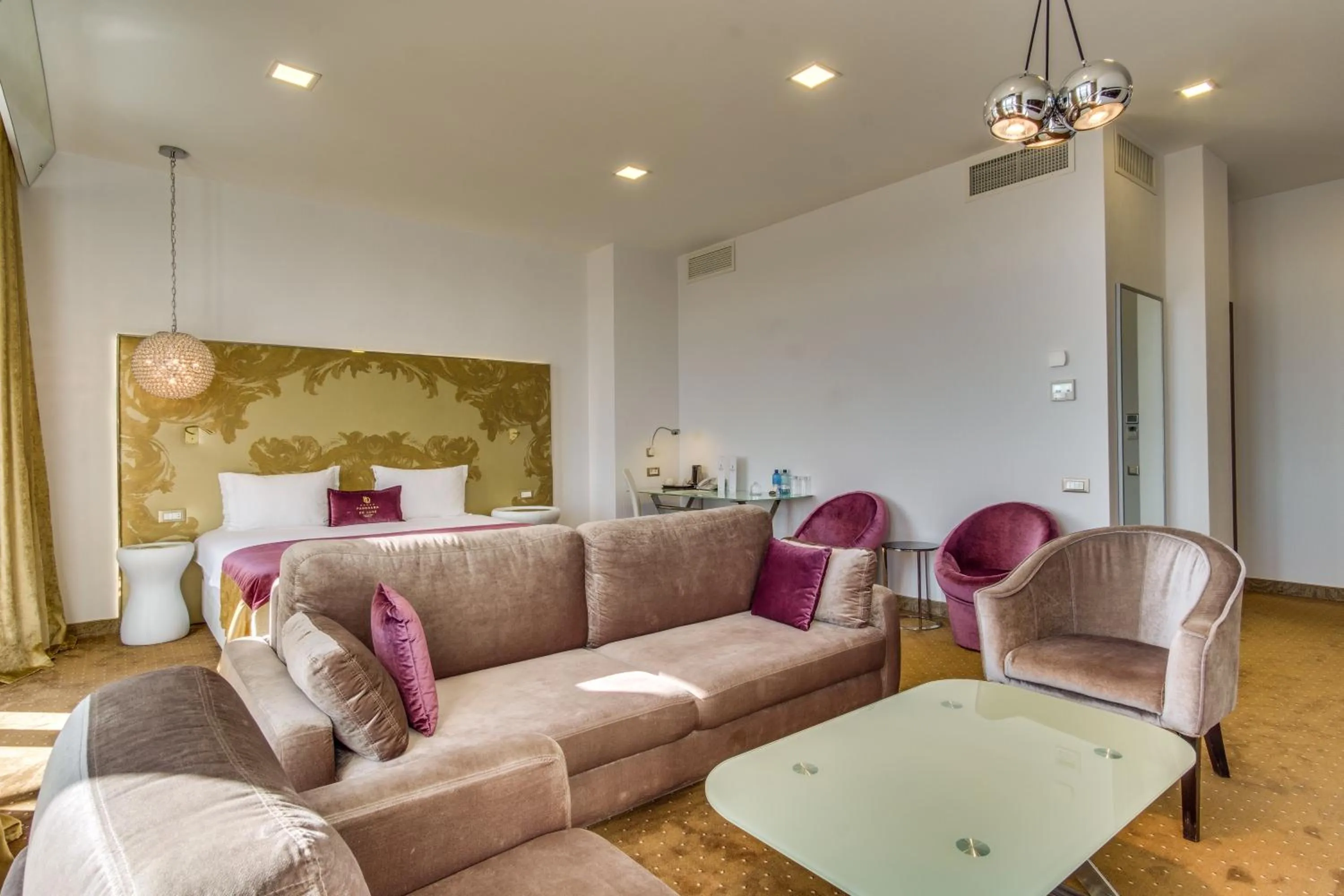 Bed in Hotel Panorama De Luxe