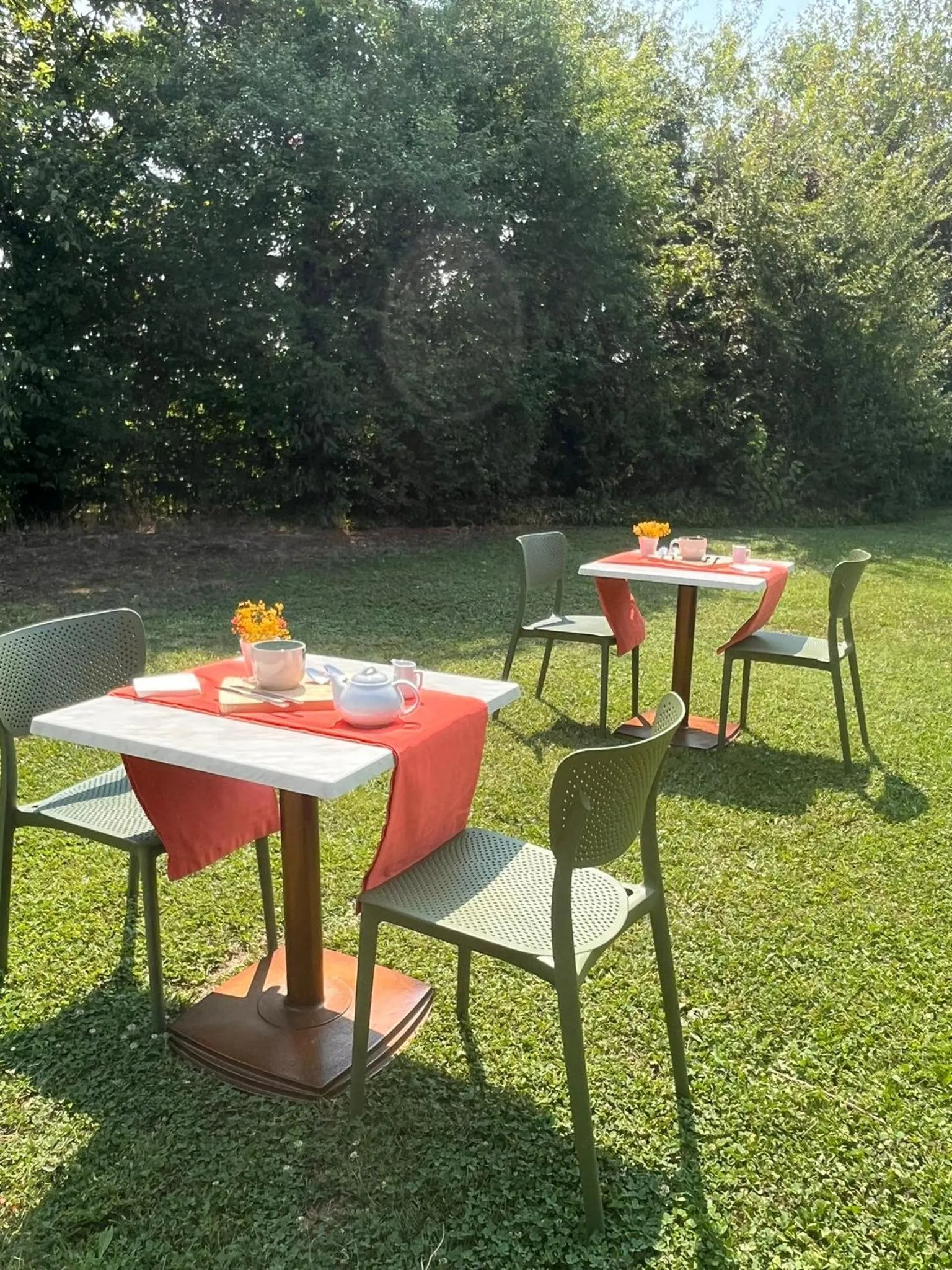 Garden view in Hotel Tre Ville