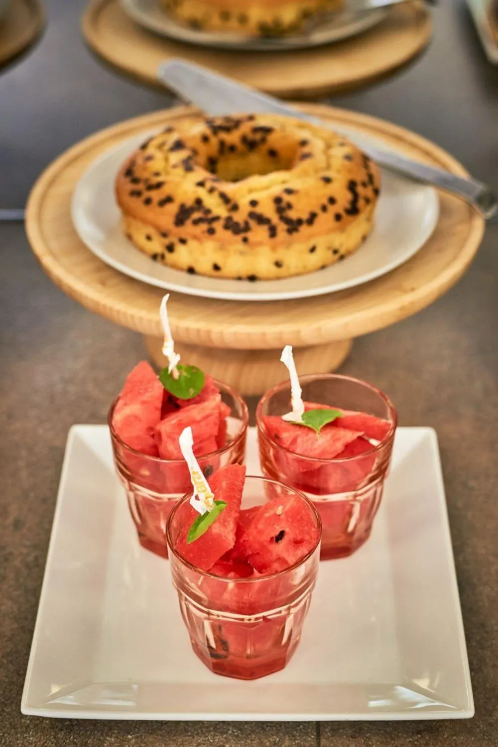 Breakfast in Hotel Tre Ville