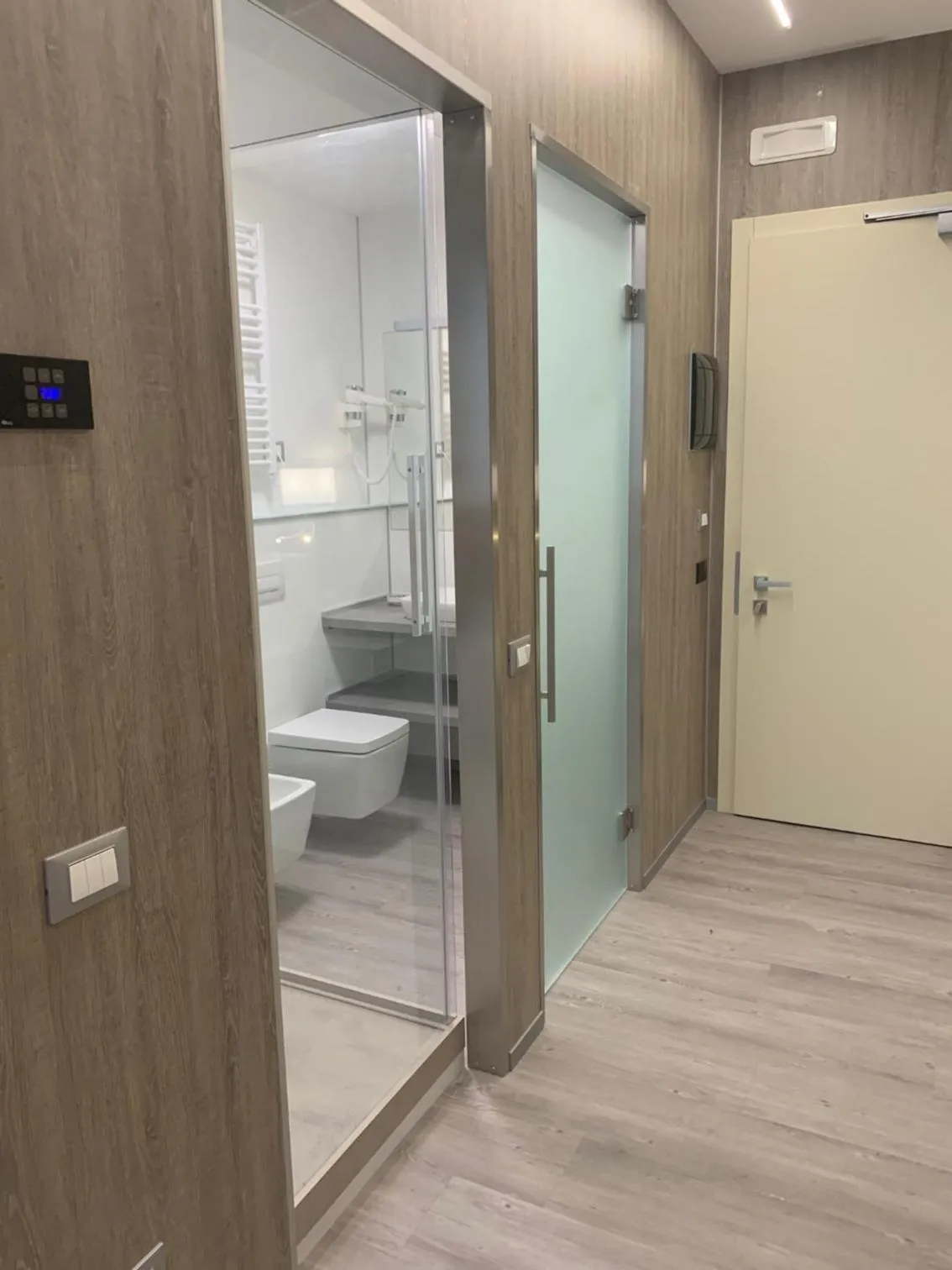 Bathroom in Hotel Tre Ville