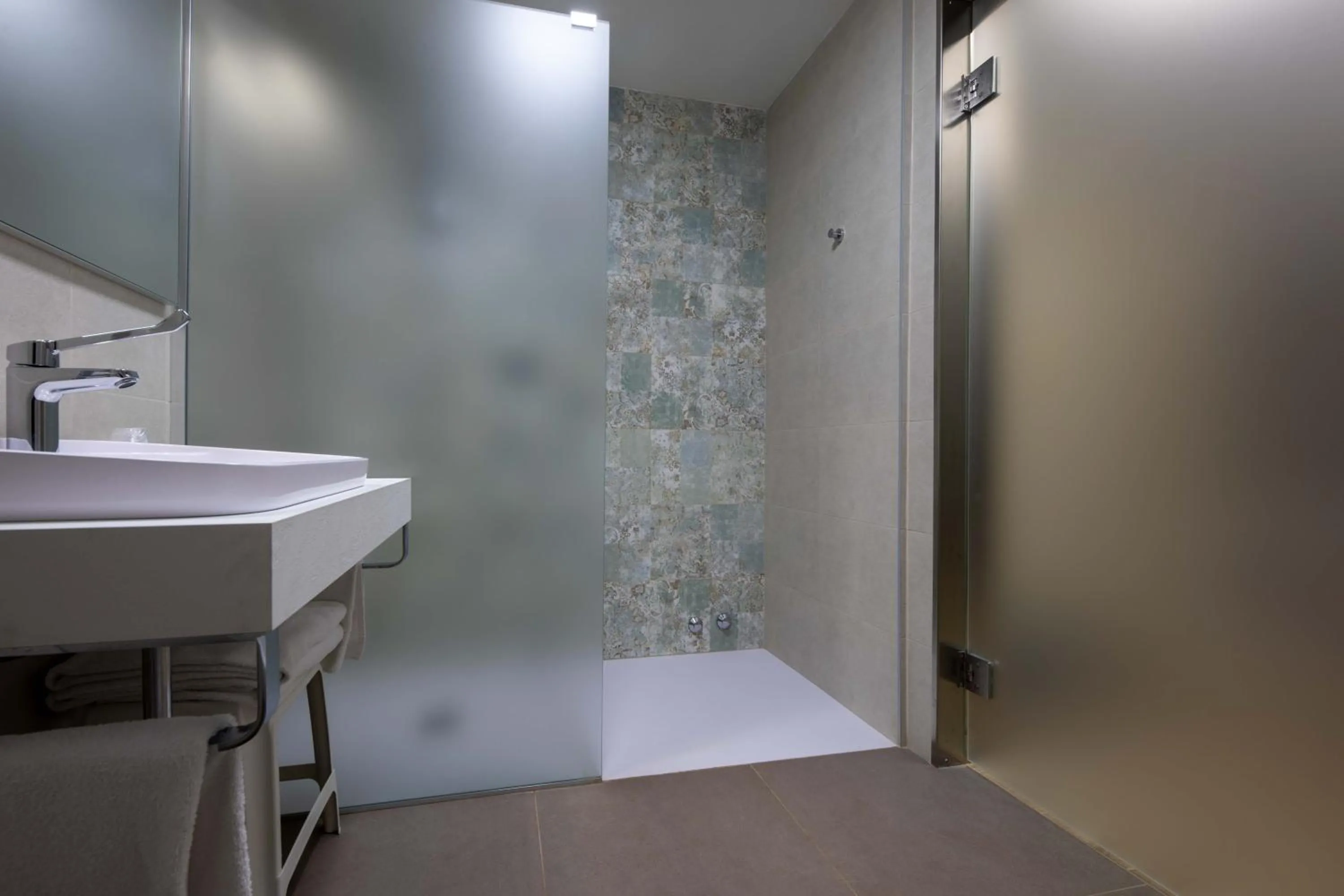 Bathroom in Hotel Tre Ville