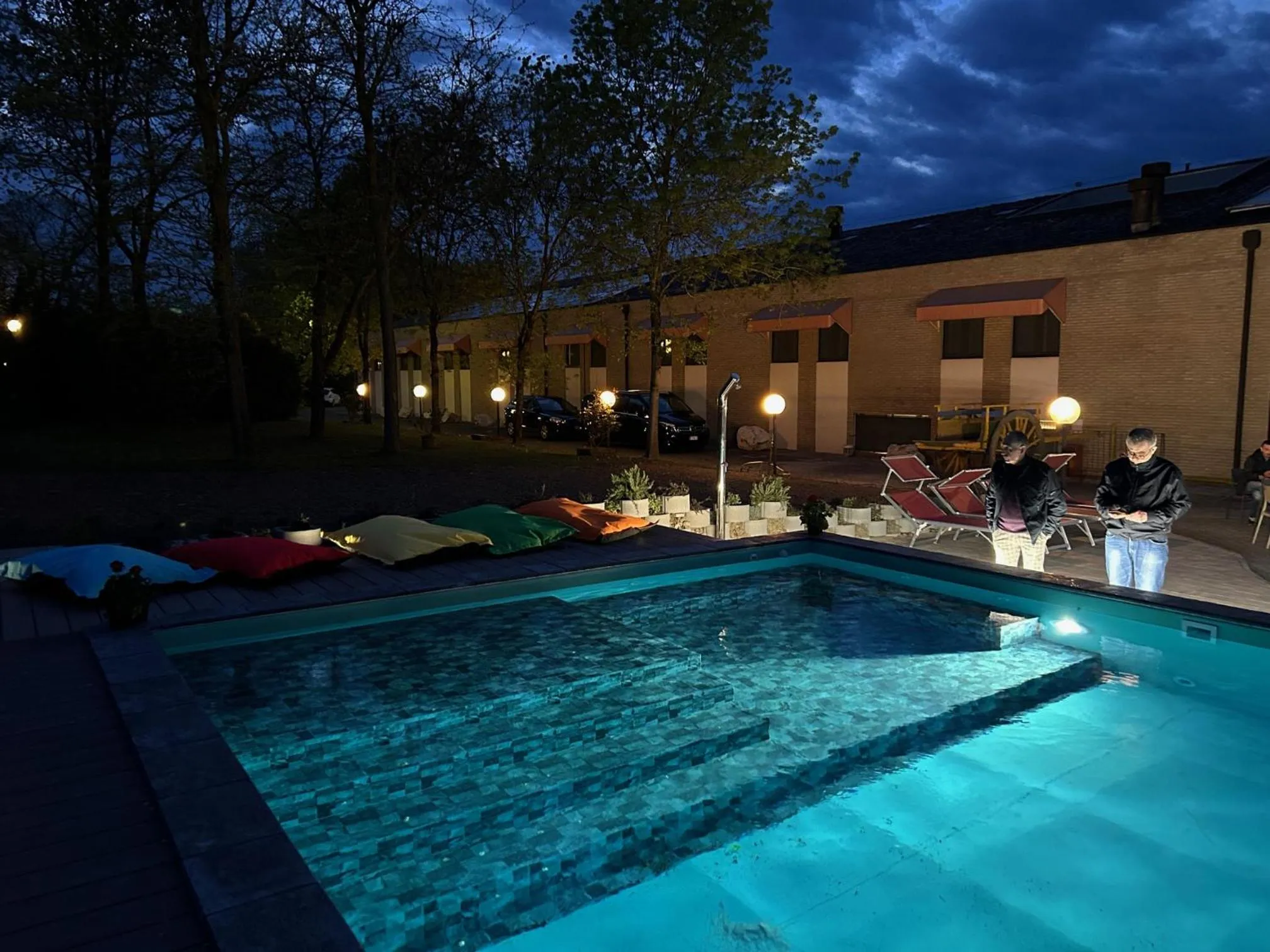 Swimming pool in Hotel Tre Ville