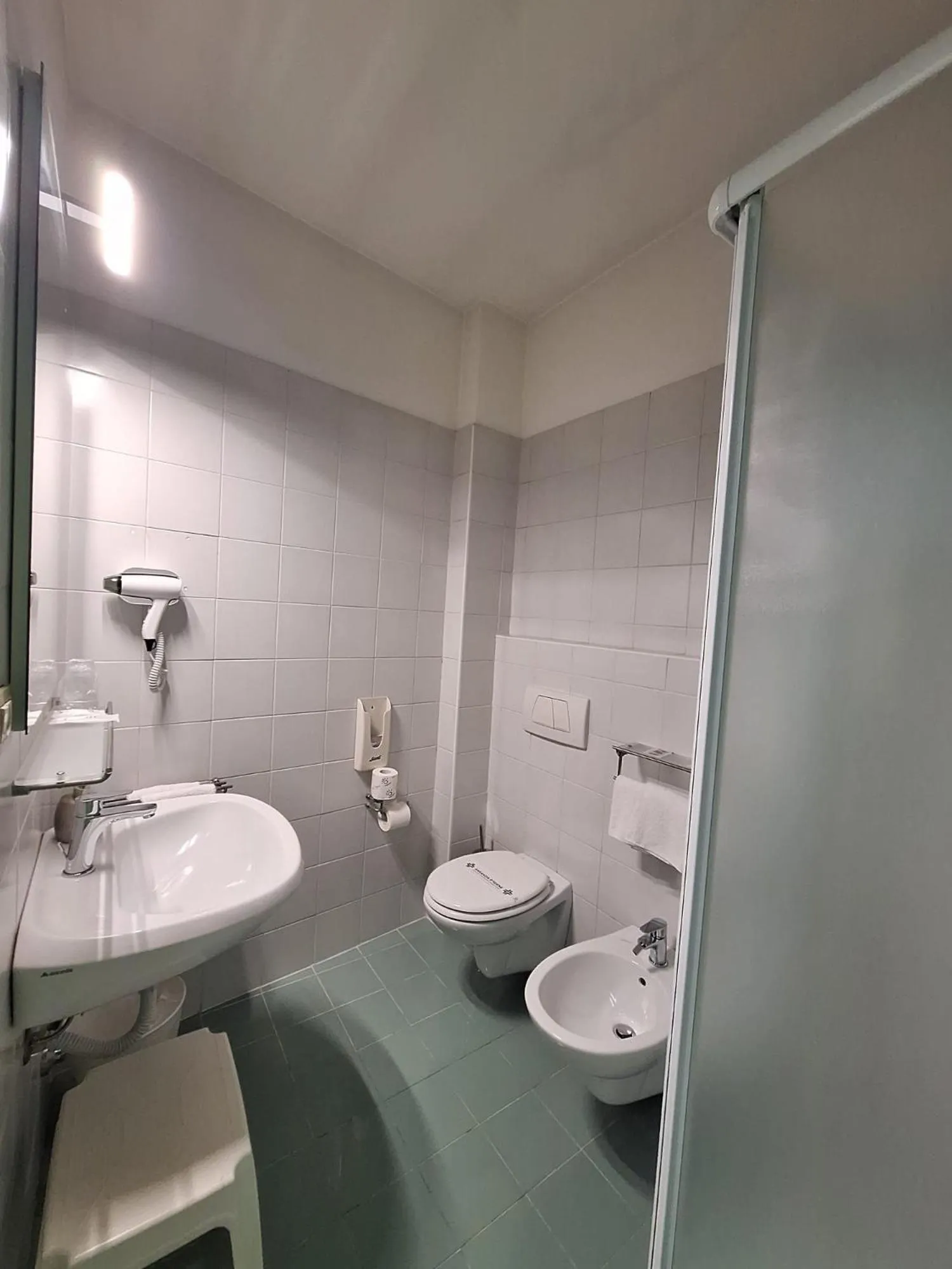 Bathroom in Hotel Tre Ville