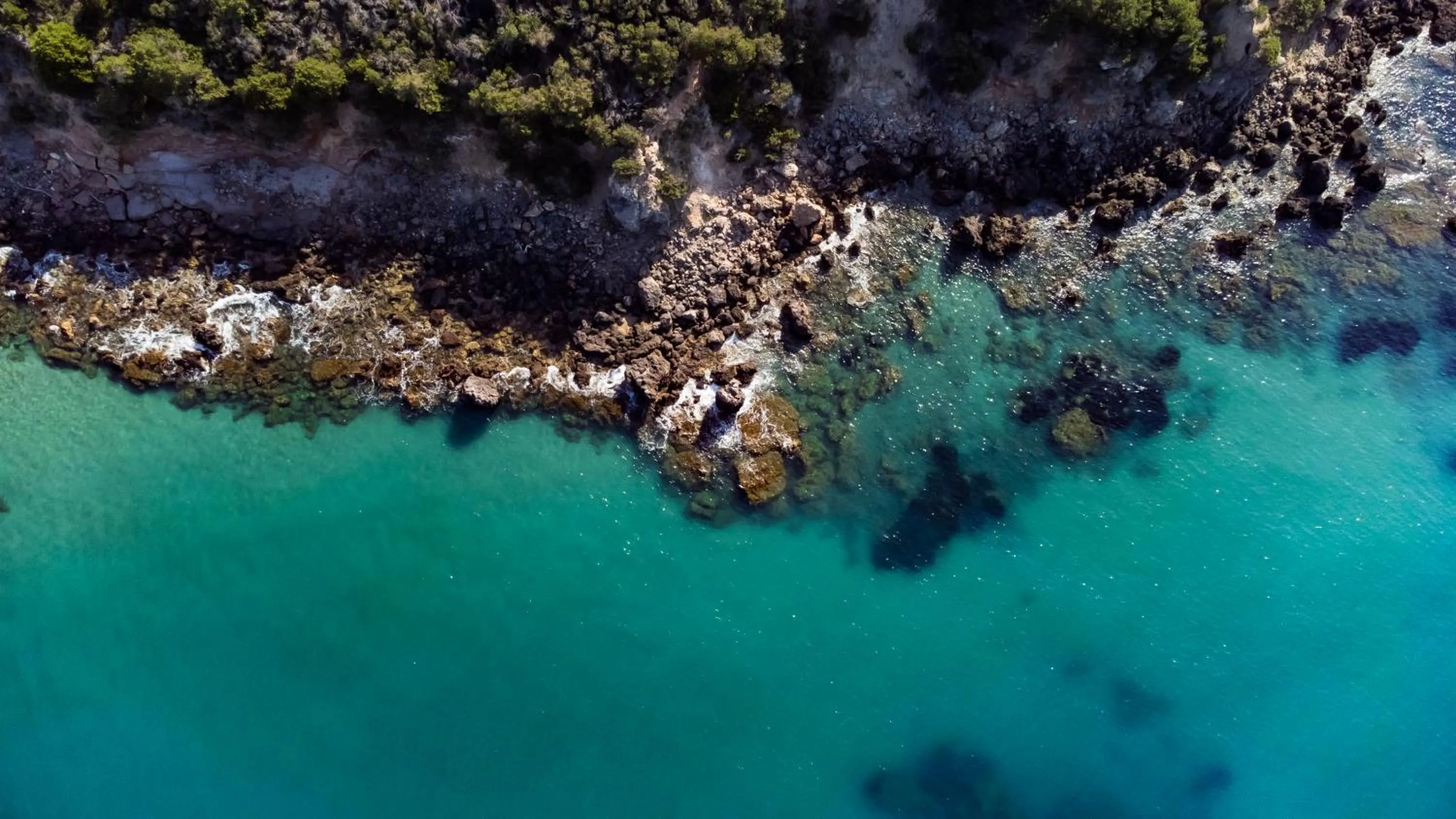 Natural landscape in Tenuta Agricola dell'Uccellina