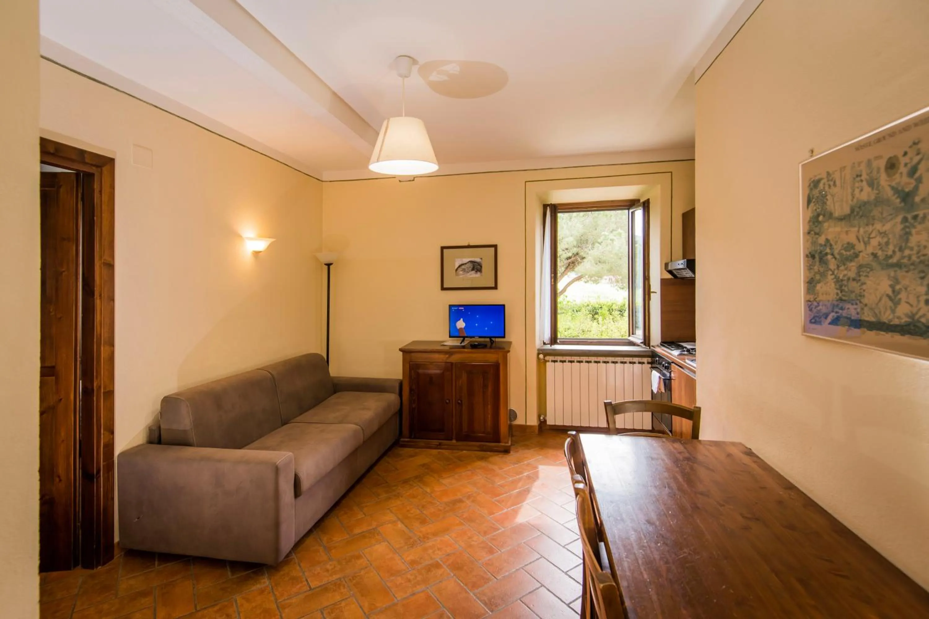 Kitchen or kitchenette in Tenuta Agricola dell'Uccellina