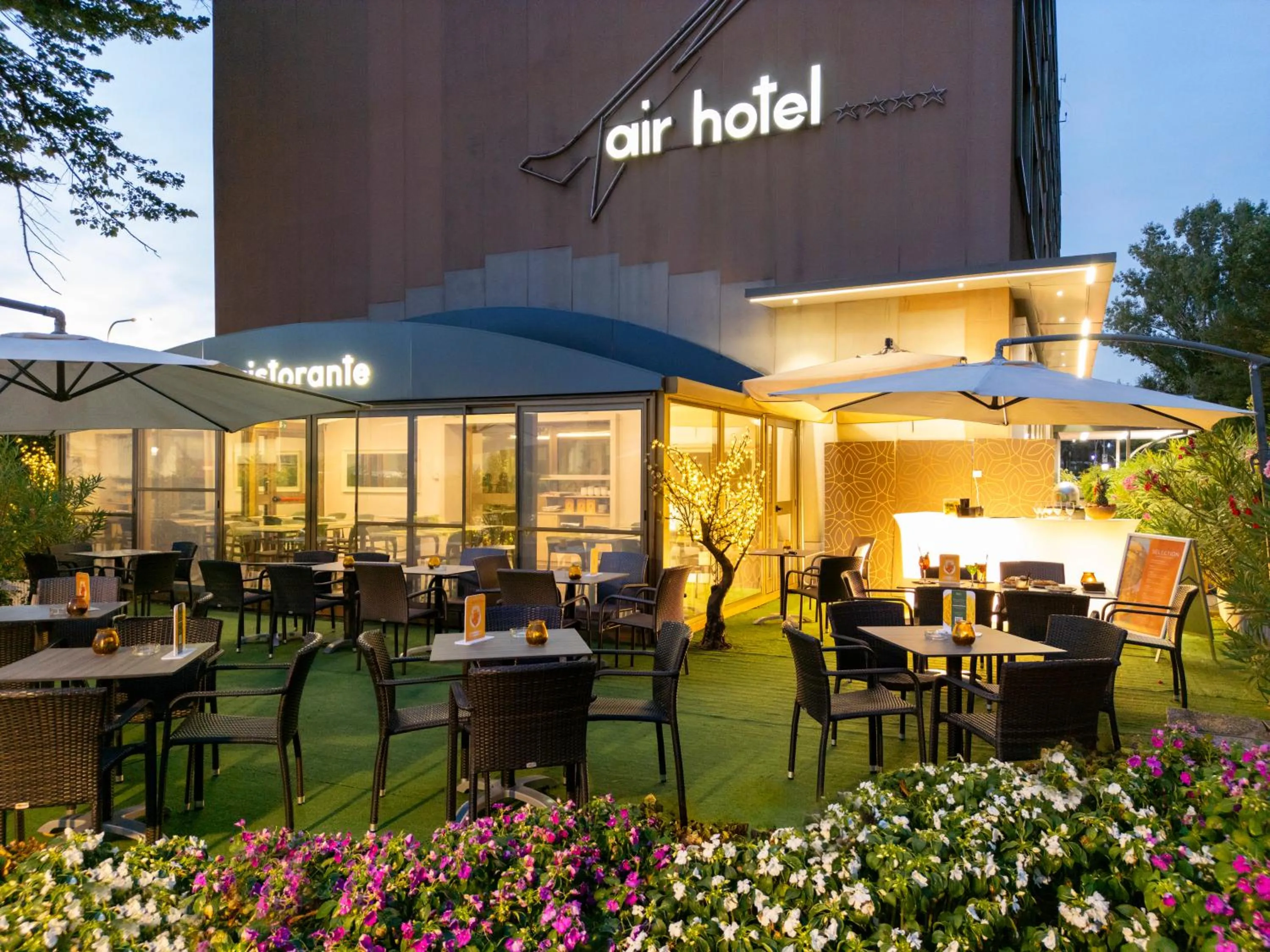 Patio in Best Western Air Hotel Linate