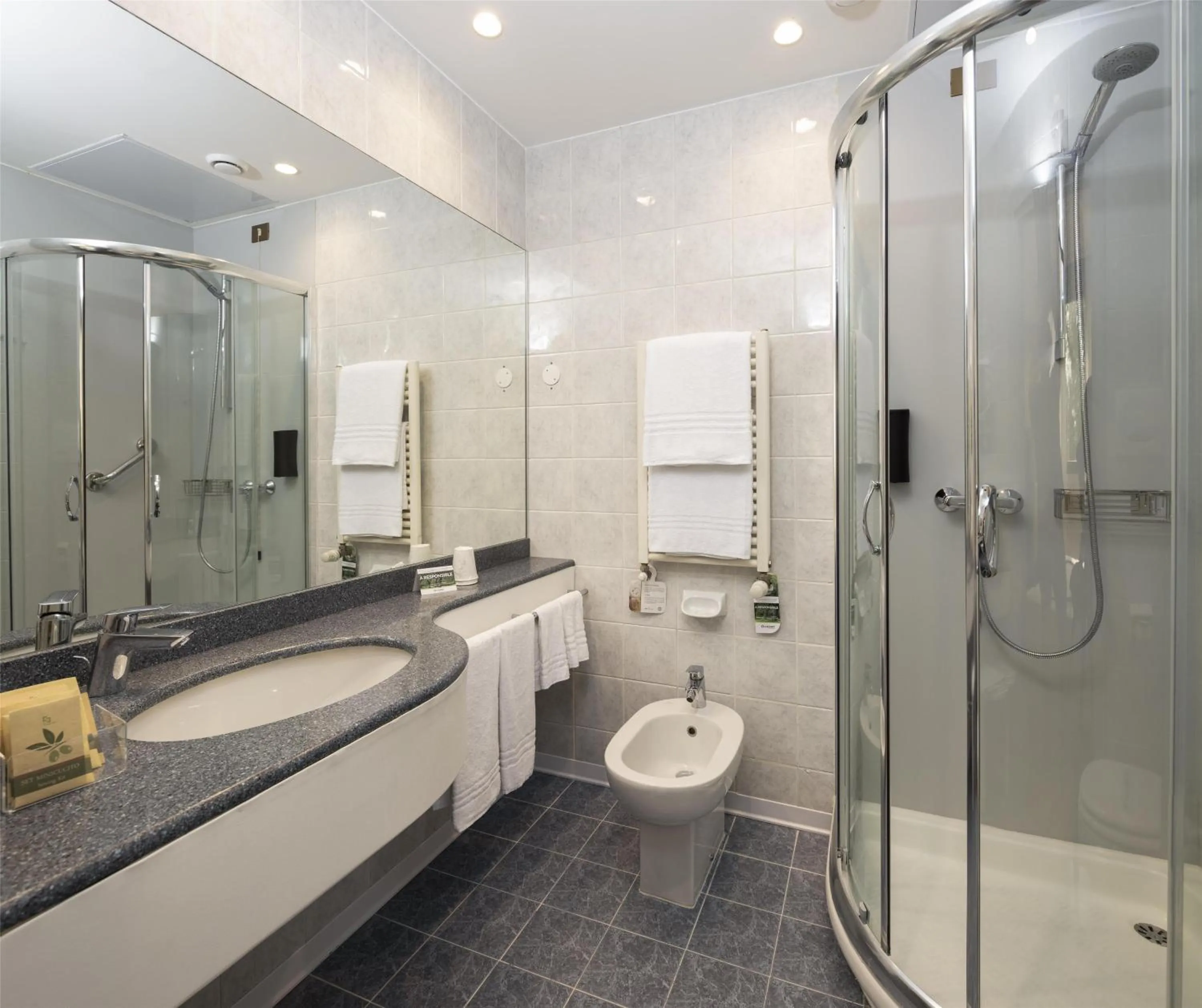 Bathroom in Best Western Air Hotel Linate