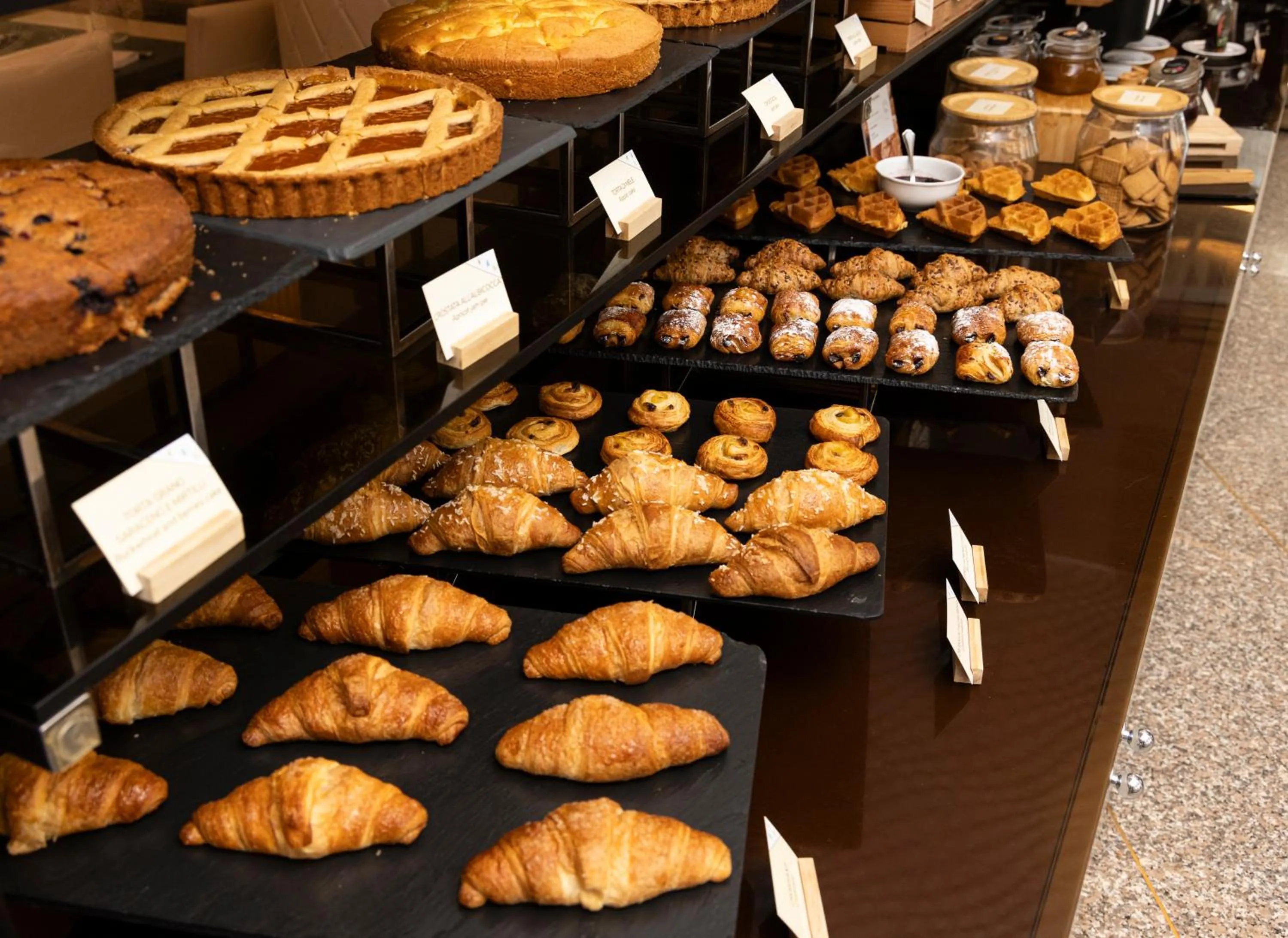 Buffet breakfast in Best Western Air Hotel Linate