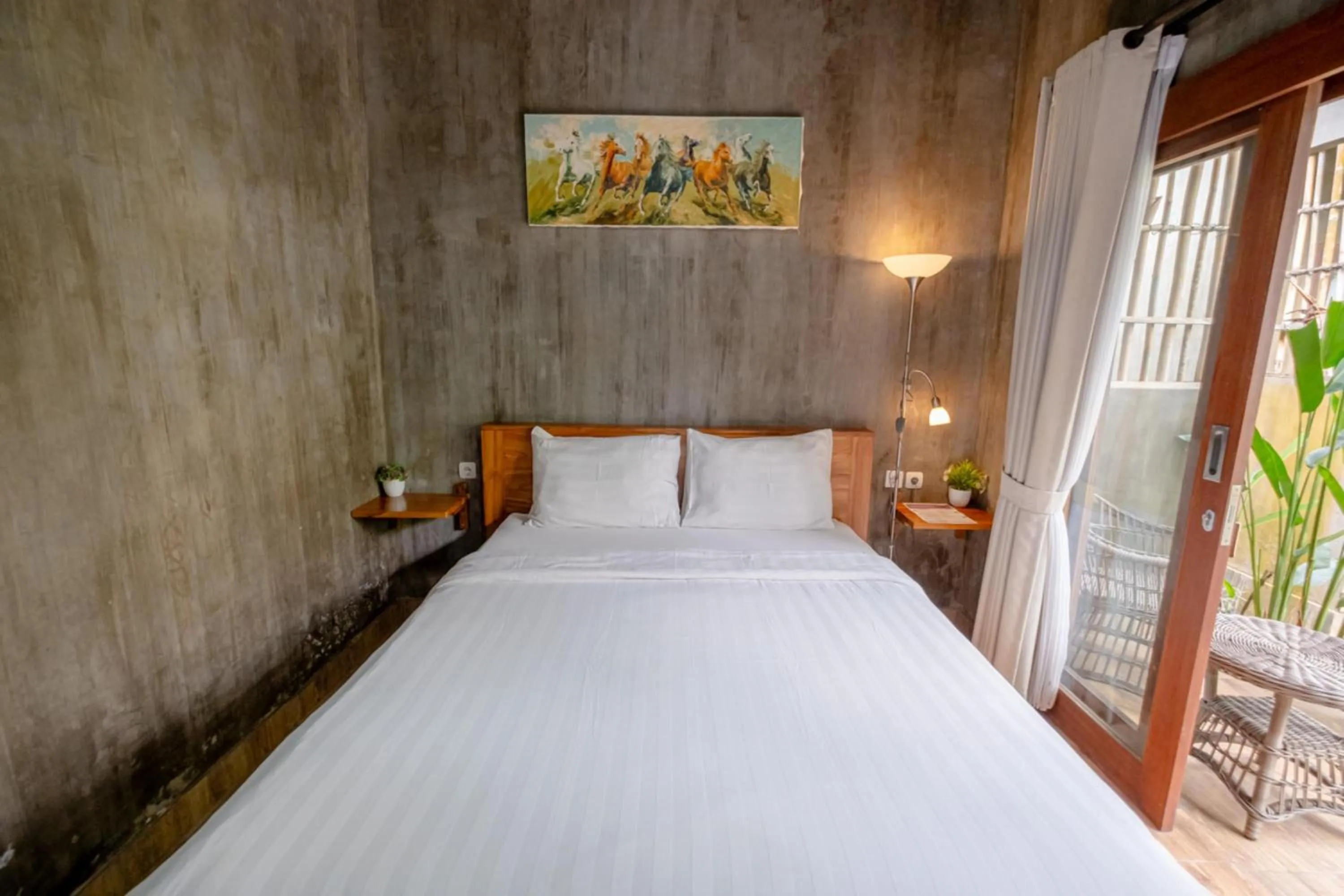 Bed in Elemento Homestay Badung
