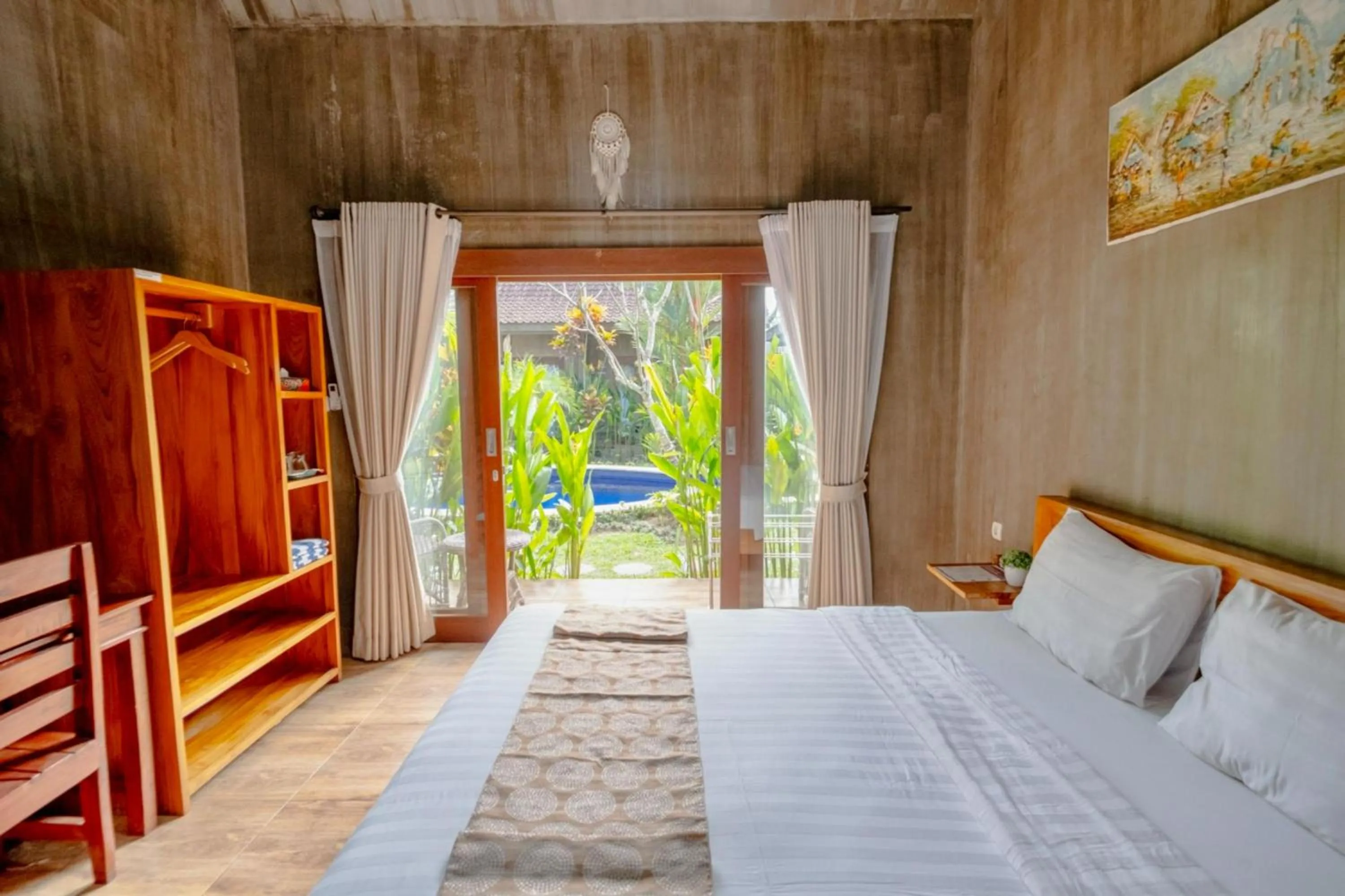 Bed in Elemento Homestay Badung