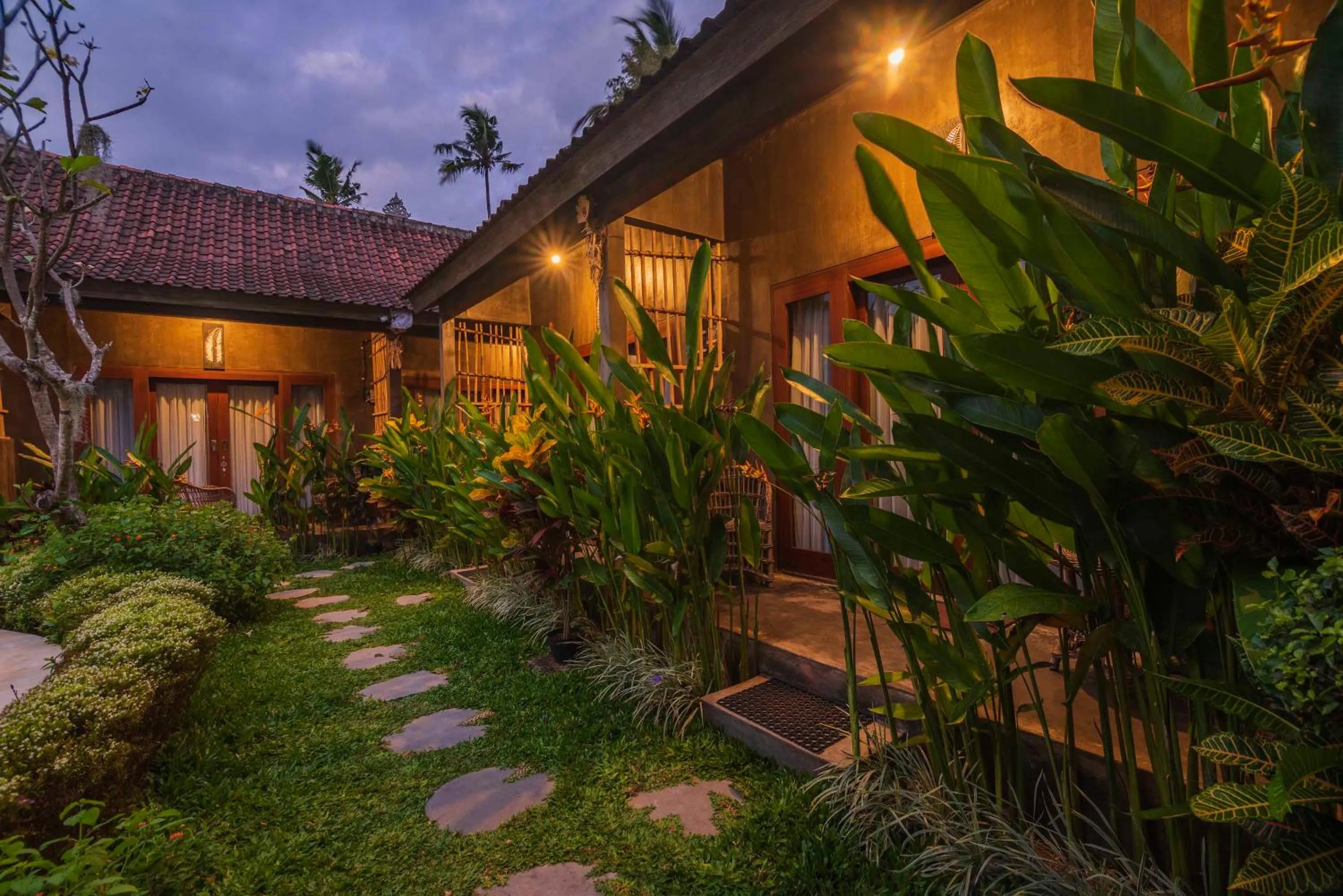Garden in Elemento Homestay Badung