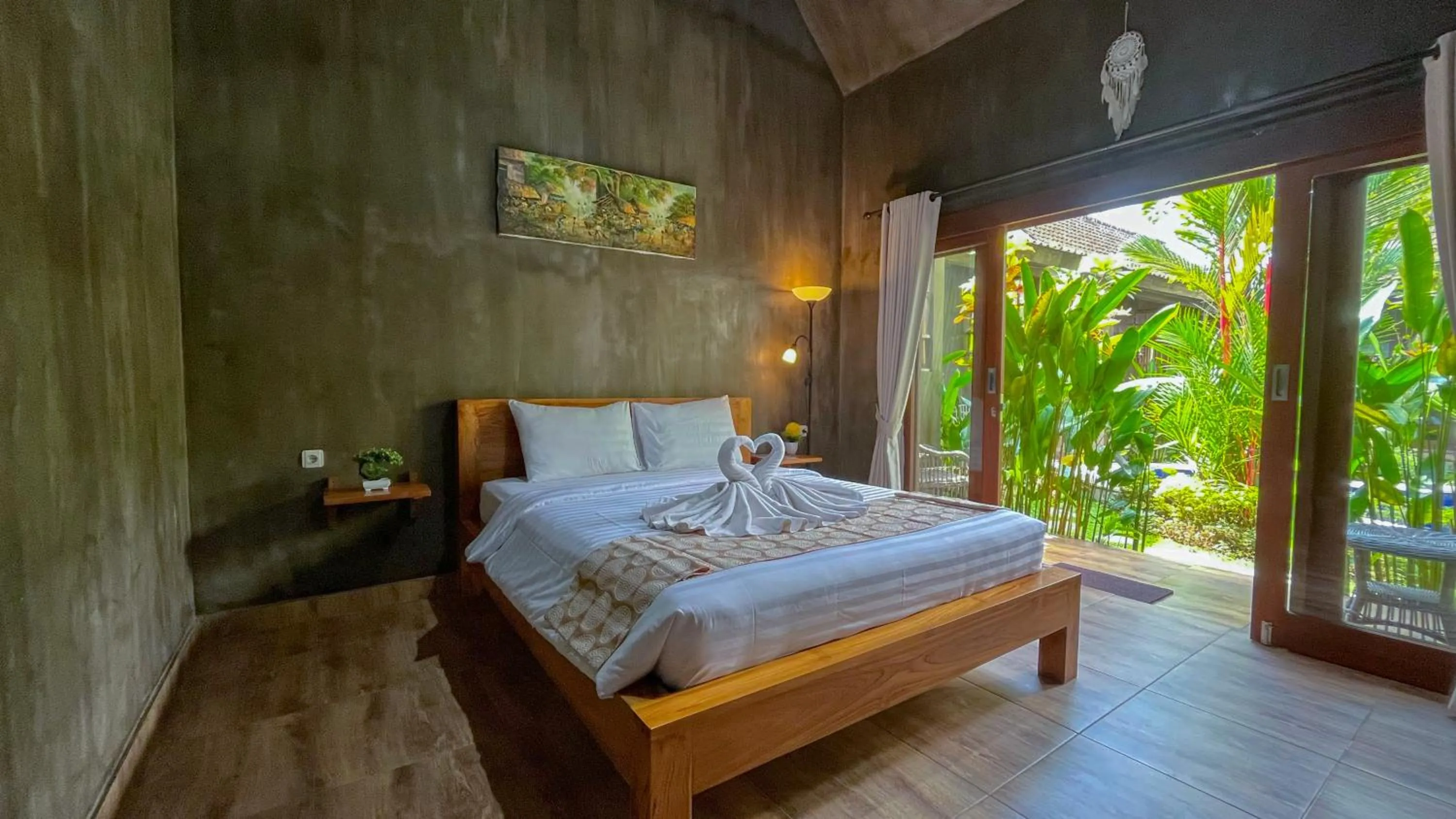 Bed in Elemento Homestay Badung