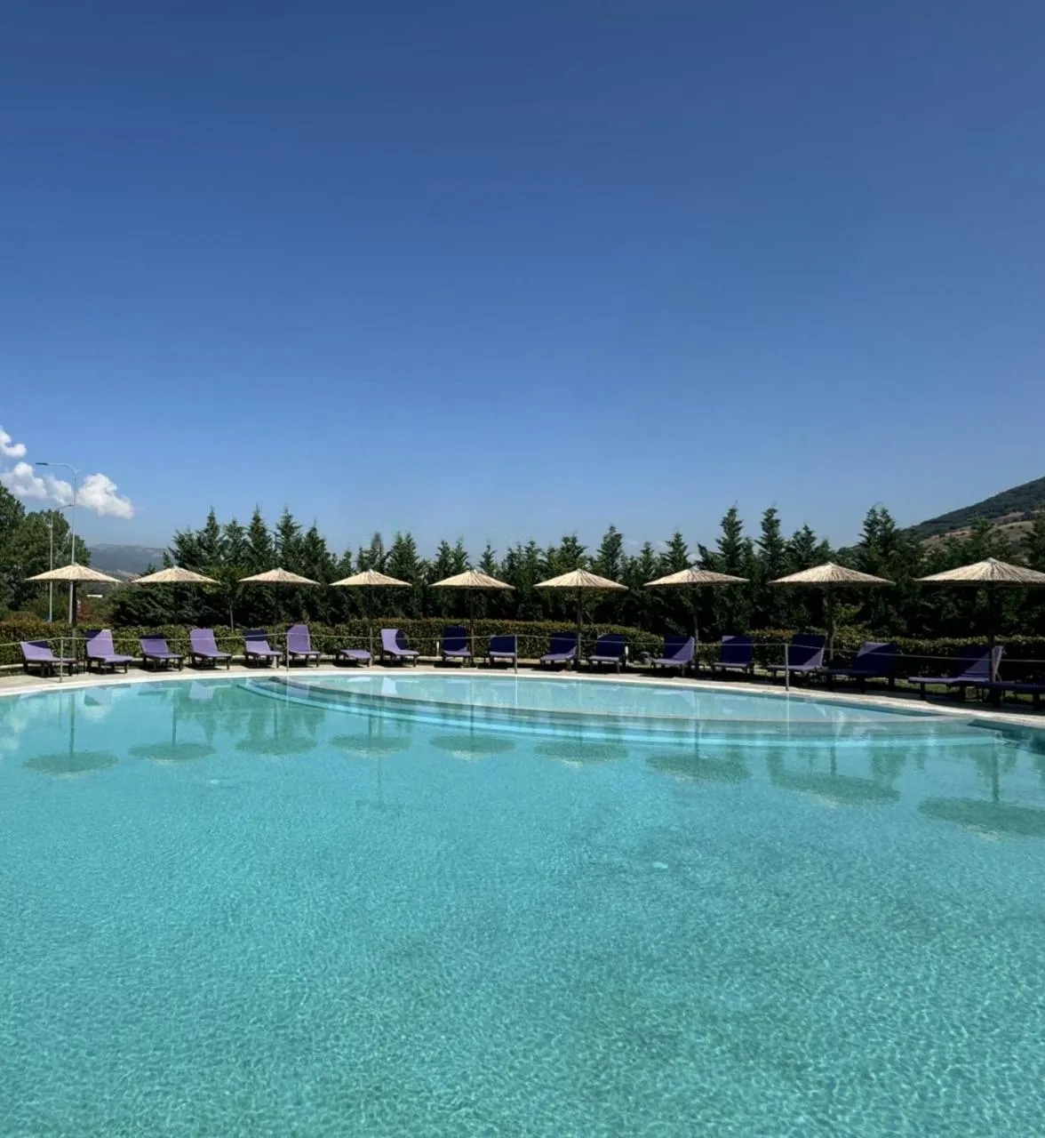 Swimming pool in Aar Hotel & Spa Ioannina