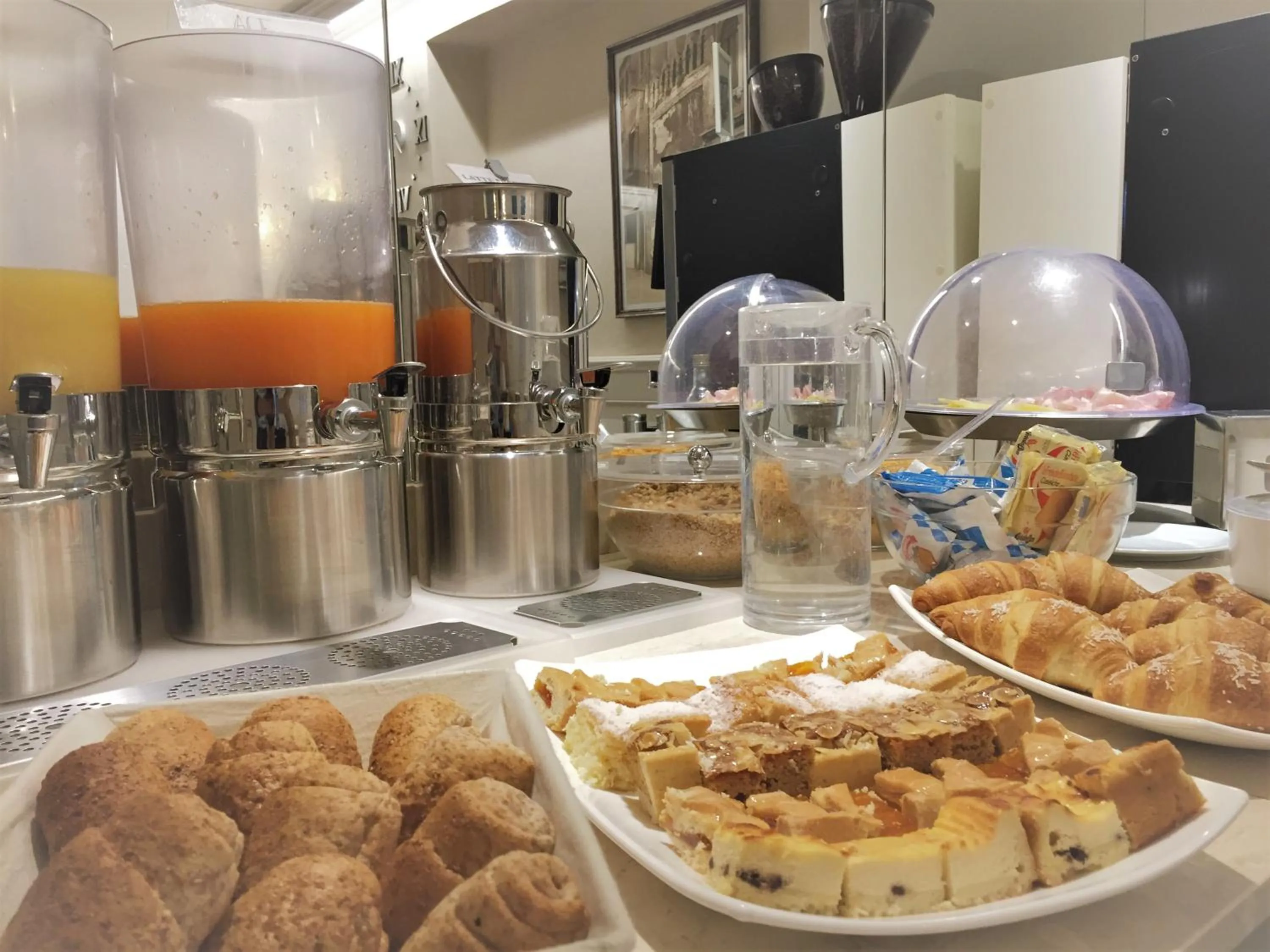 Food close-up in Hotel Guerrini