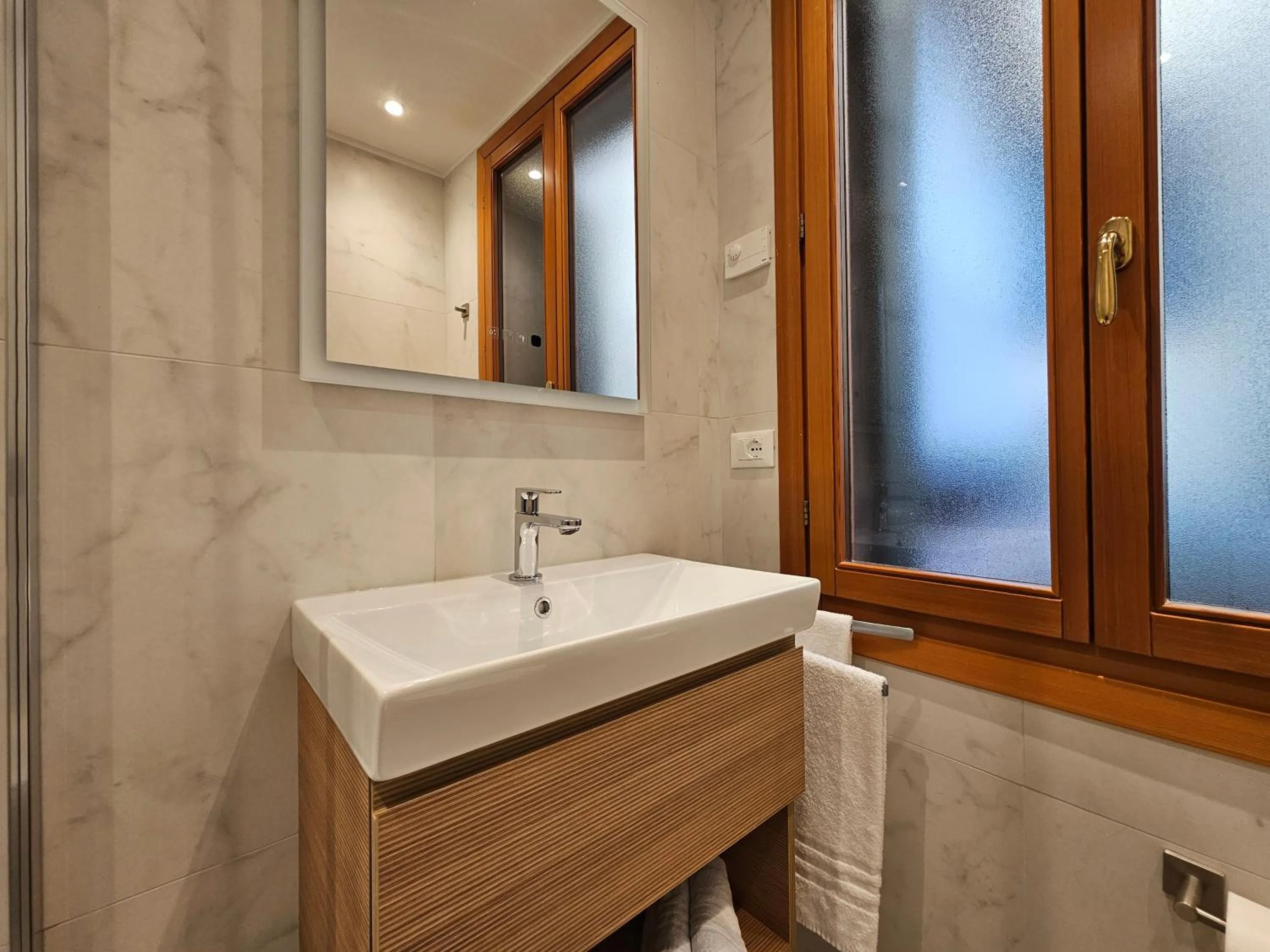 Bathroom in Hotel Guerrini