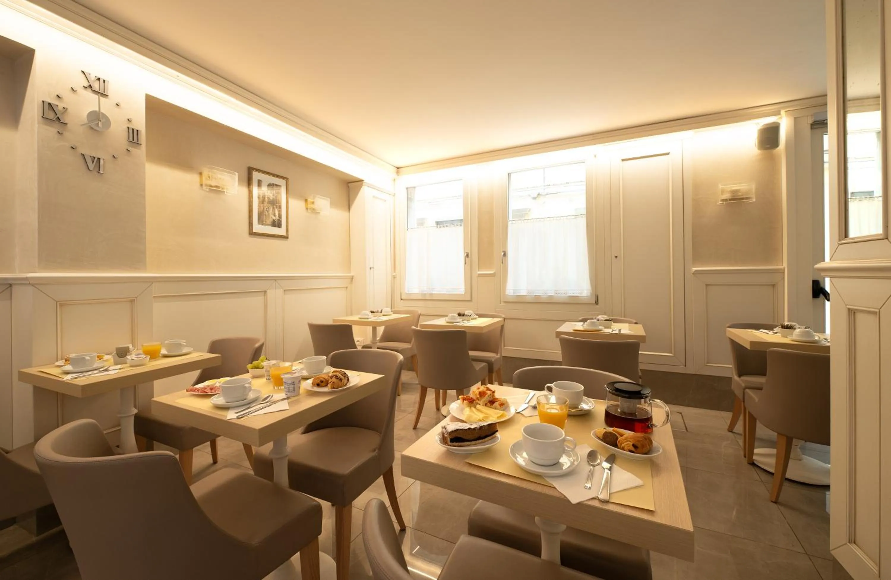 Food and drinks in Hotel Guerrini