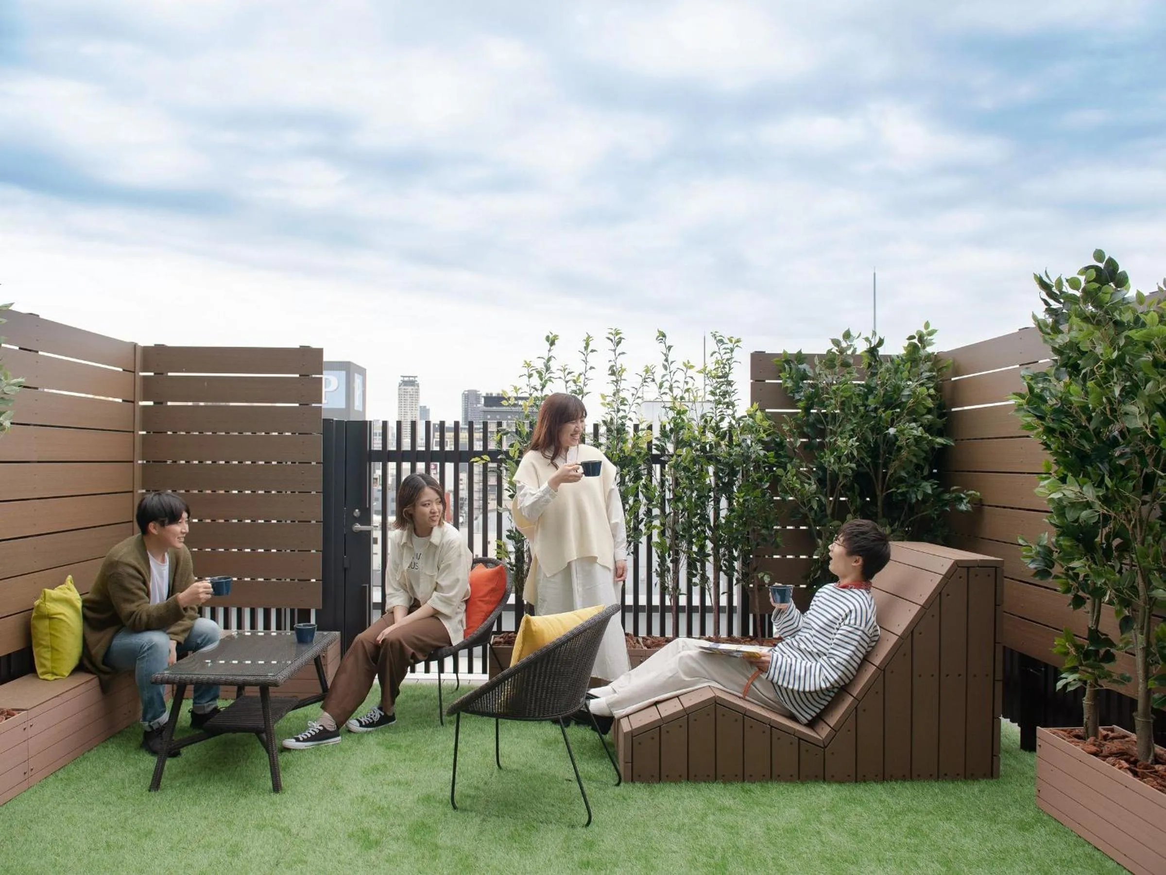 Balcony/Terrace in MIMARU Osaka Namba Station