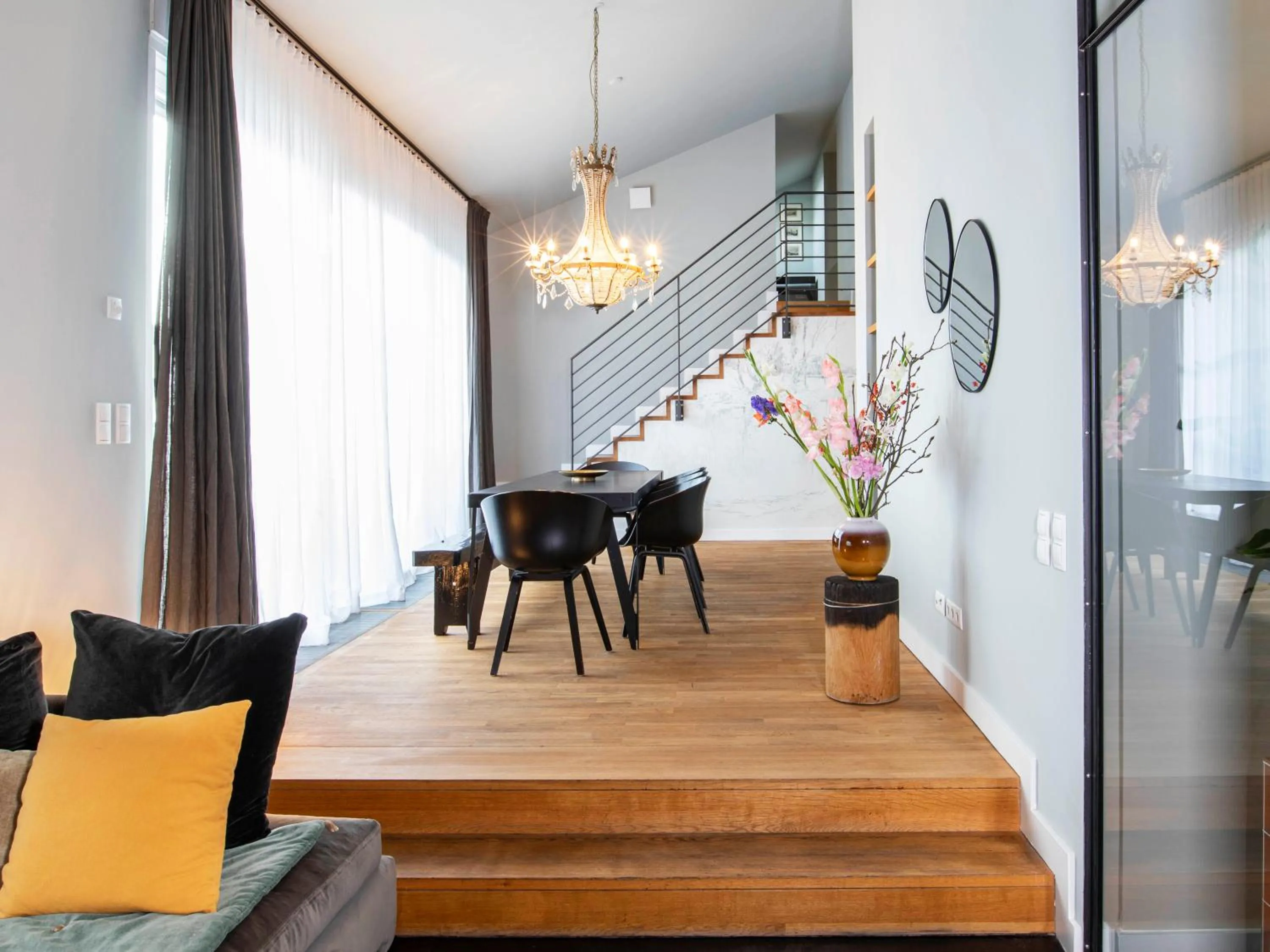 Dining area in Gorki Apartments