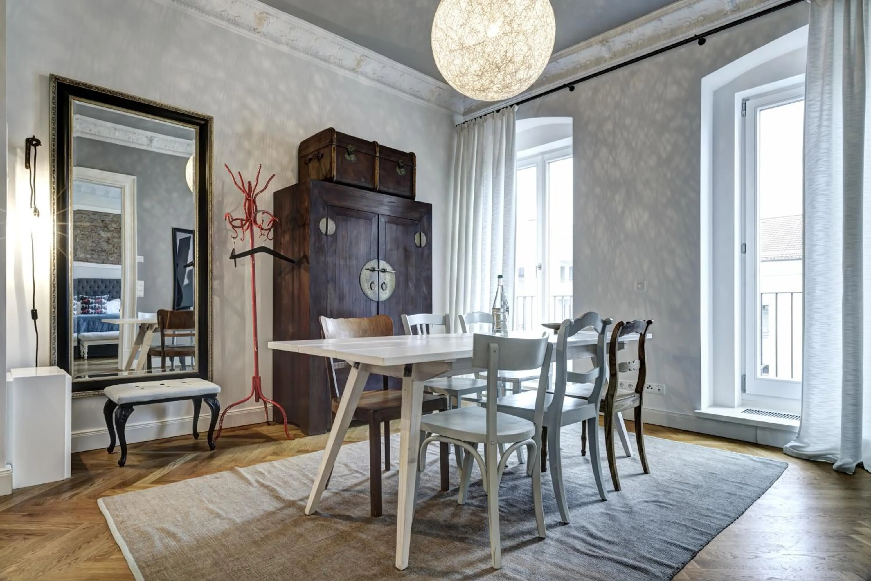Dining area in Gorki Apartments