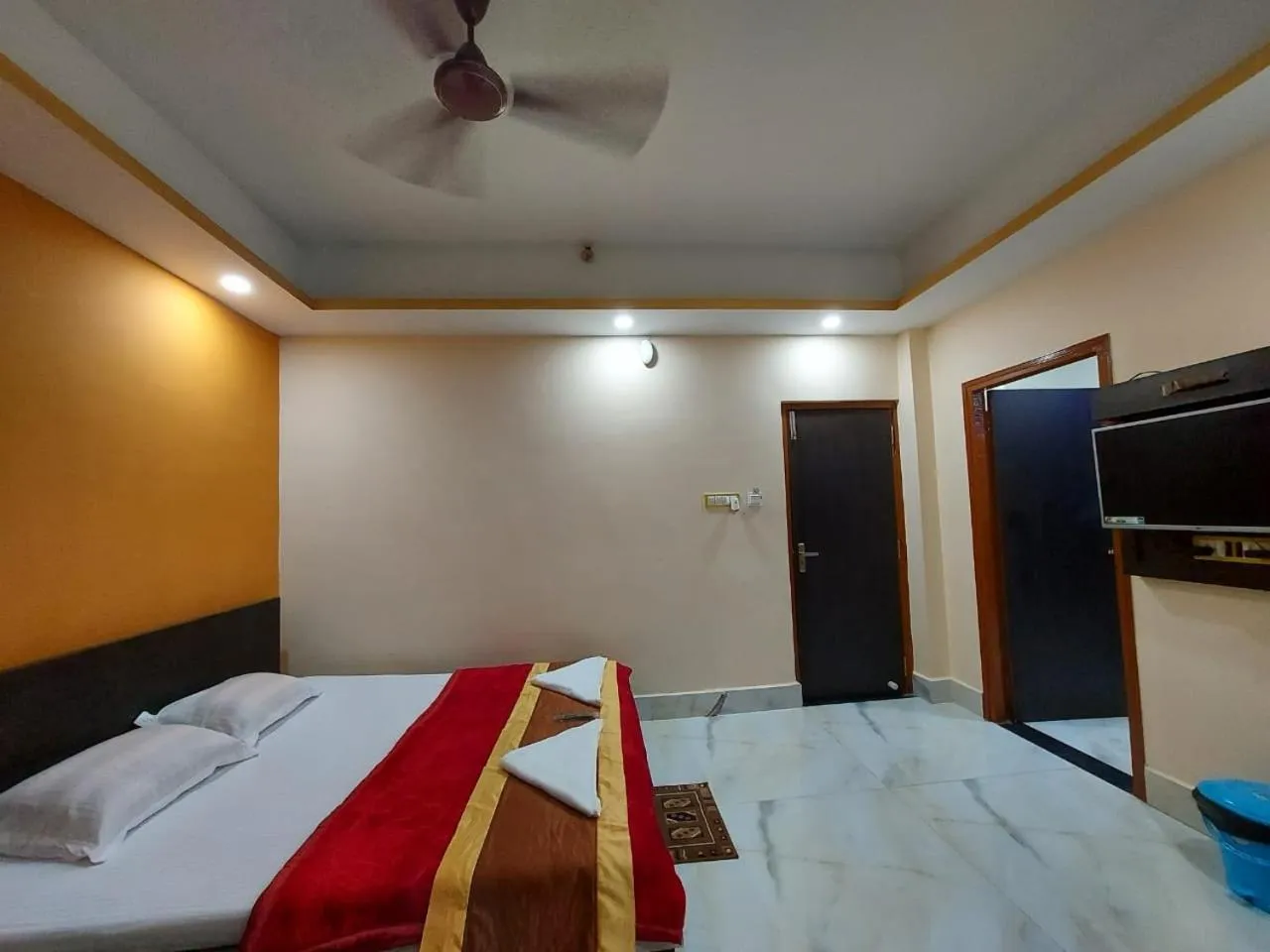 Bed in ICONIC Hotel Digha