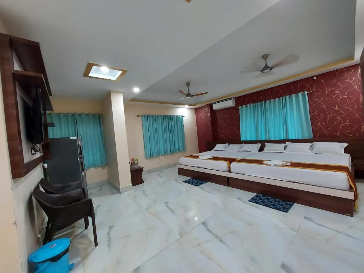 Bed in ICONIC Hotel Digha