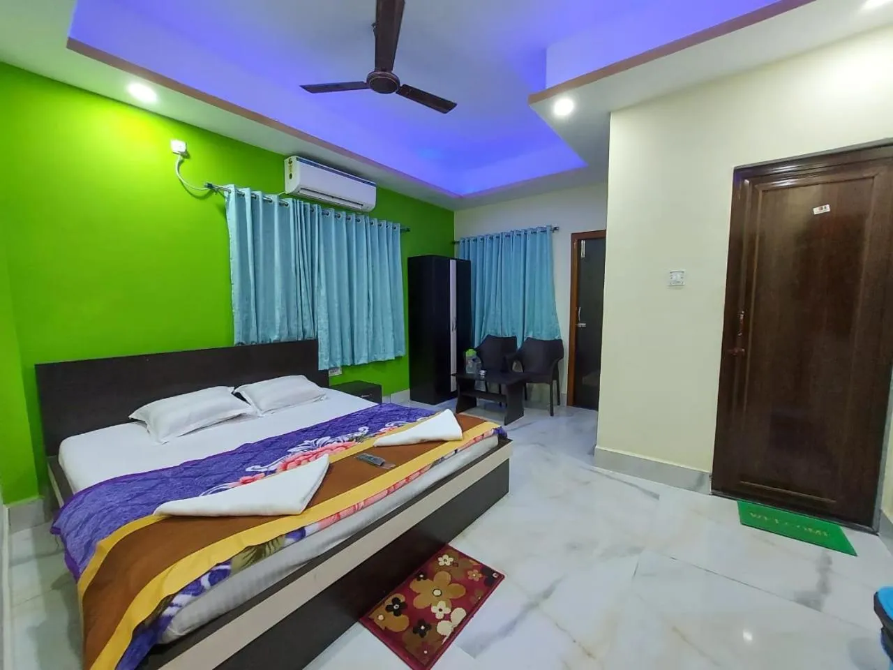 Bed in ICONIC Hotel Digha