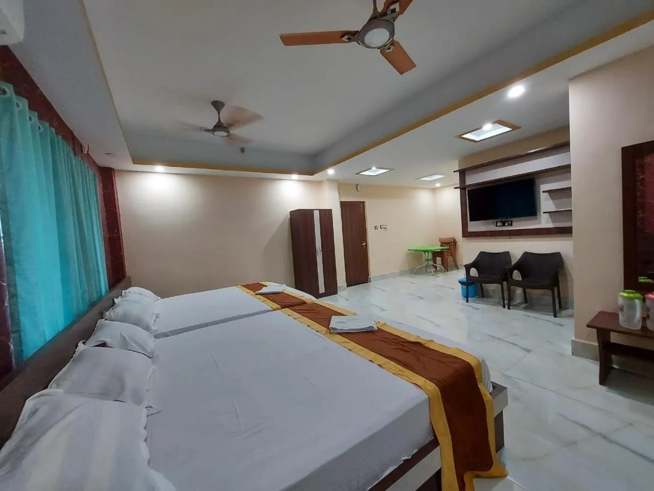 Bed in ICONIC Hotel Digha