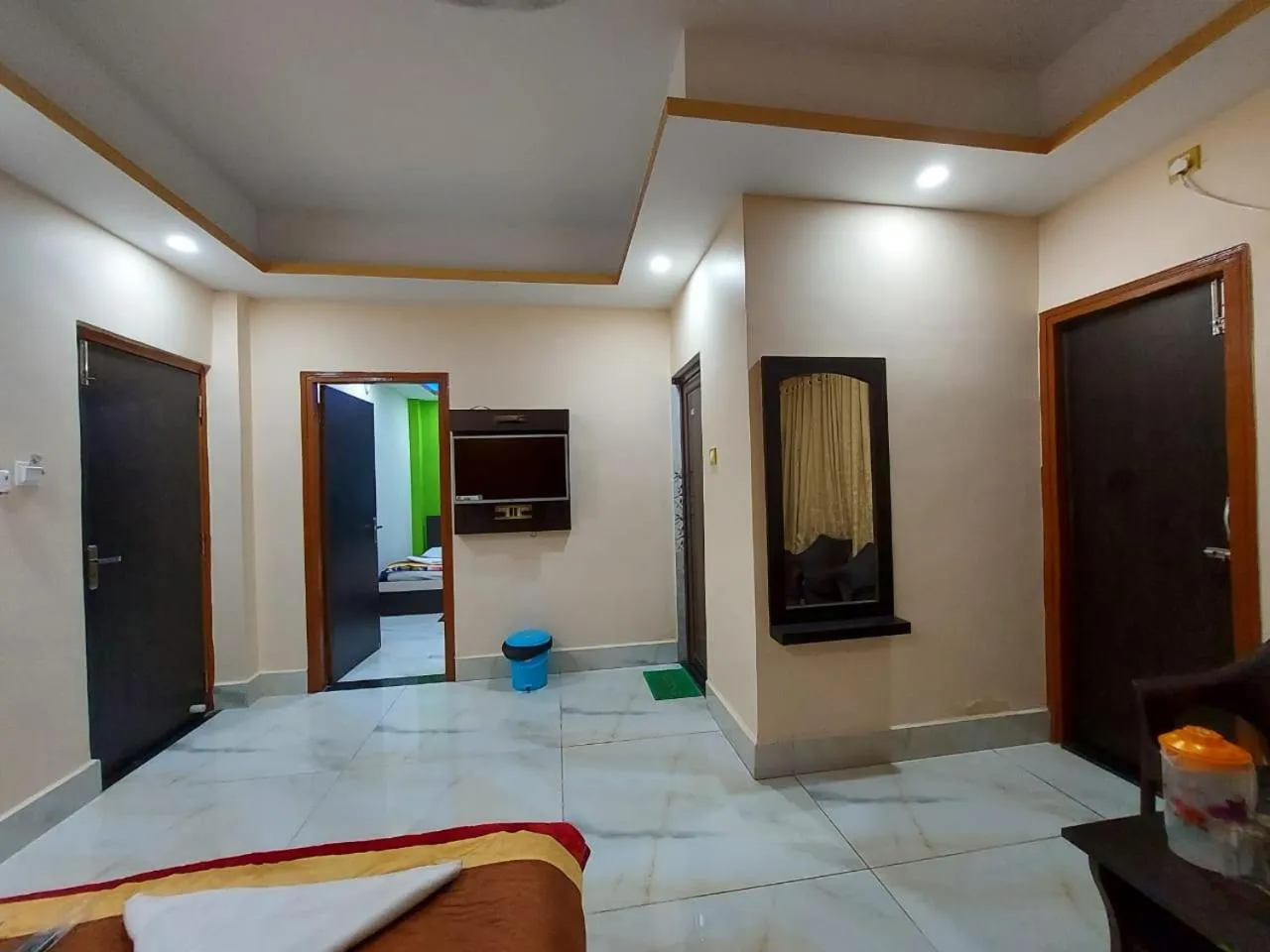 Bed in ICONIC Hotel Digha