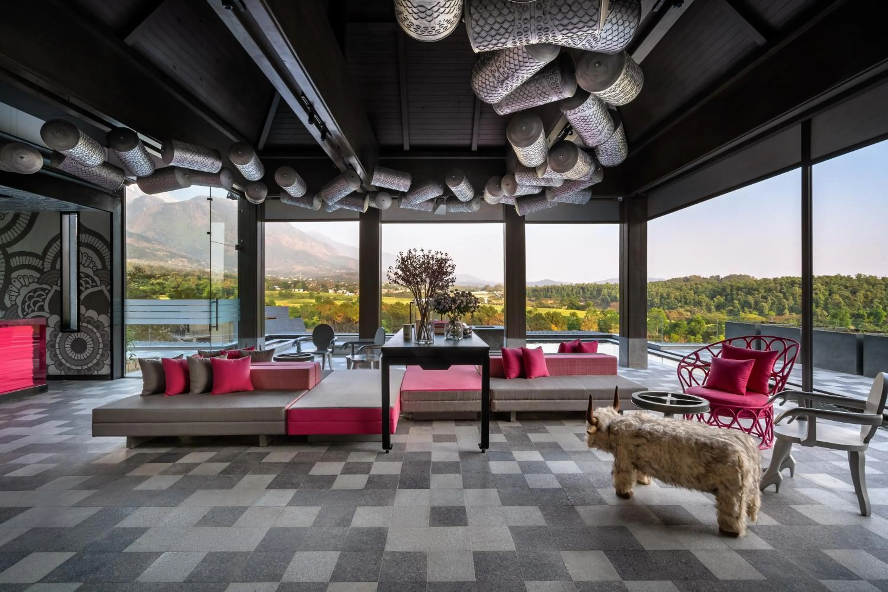 Lobby or reception in Norbu The Montanna, Dharamshala - IHCL SeleQtions