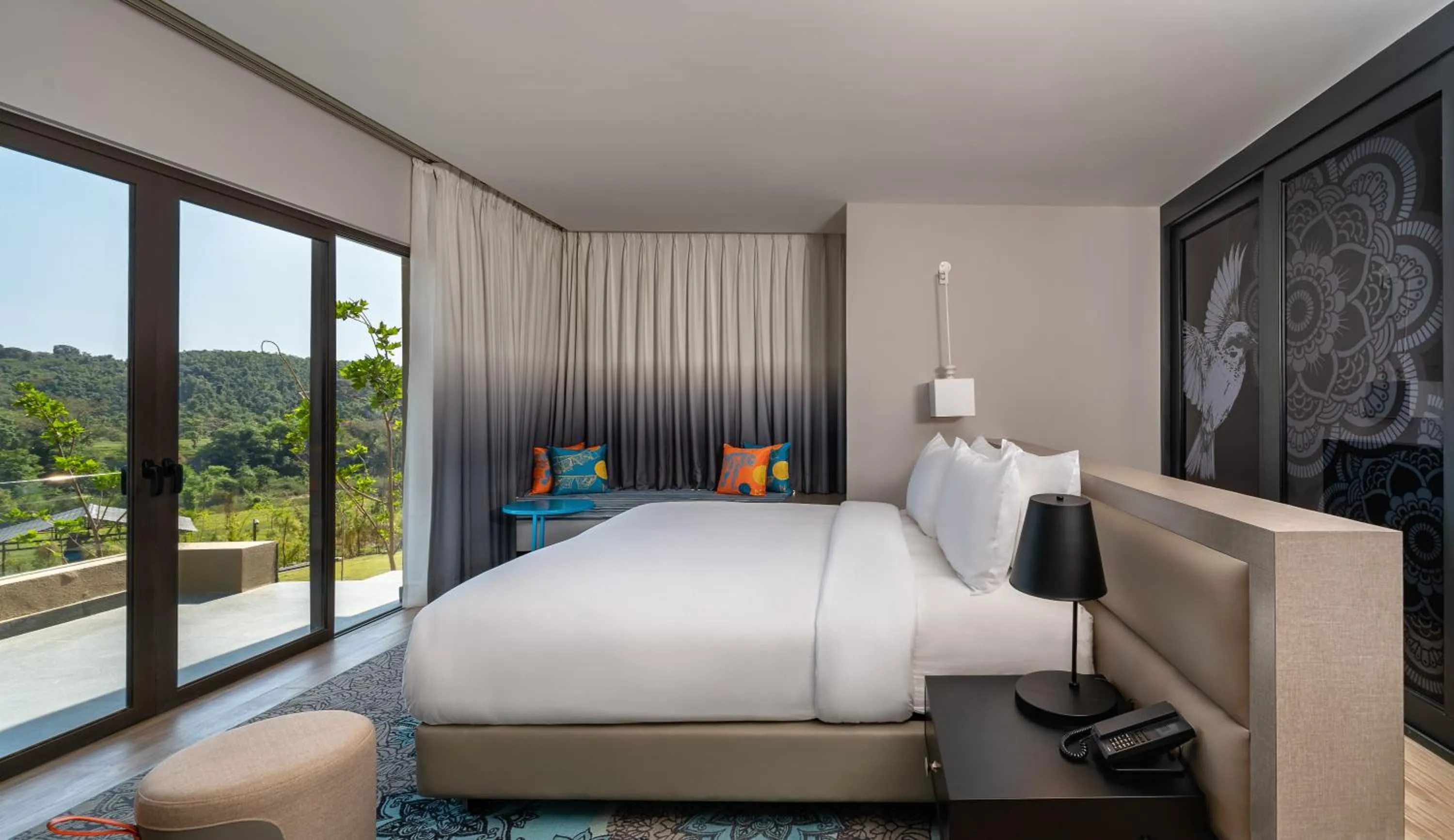 Bedroom, Bed in Norbu The Montanna, Dharamshala - IHCL SeleQtions