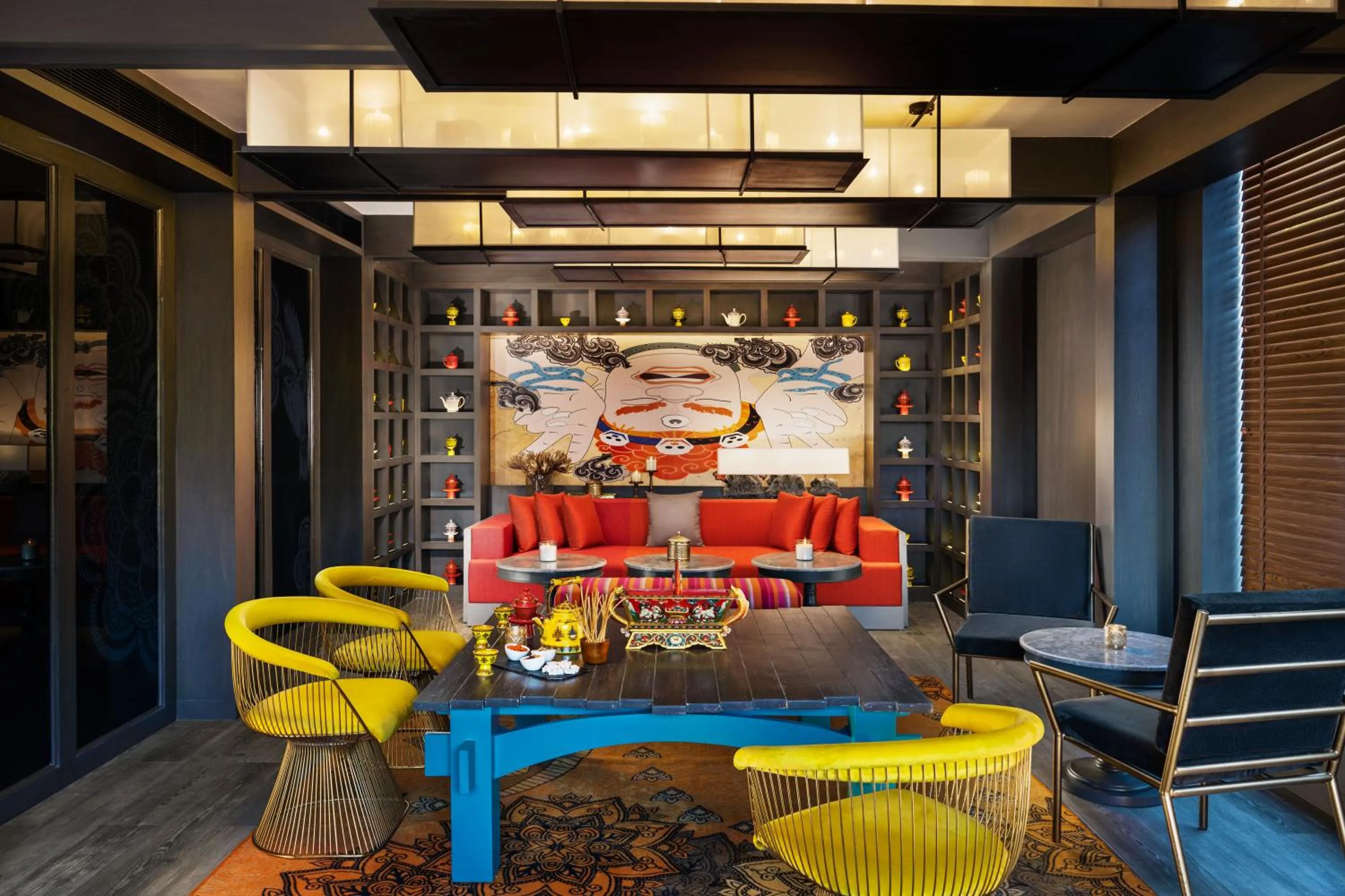 Lounge or bar in Norbu The Montanna, Dharamshala - IHCL SeleQtions