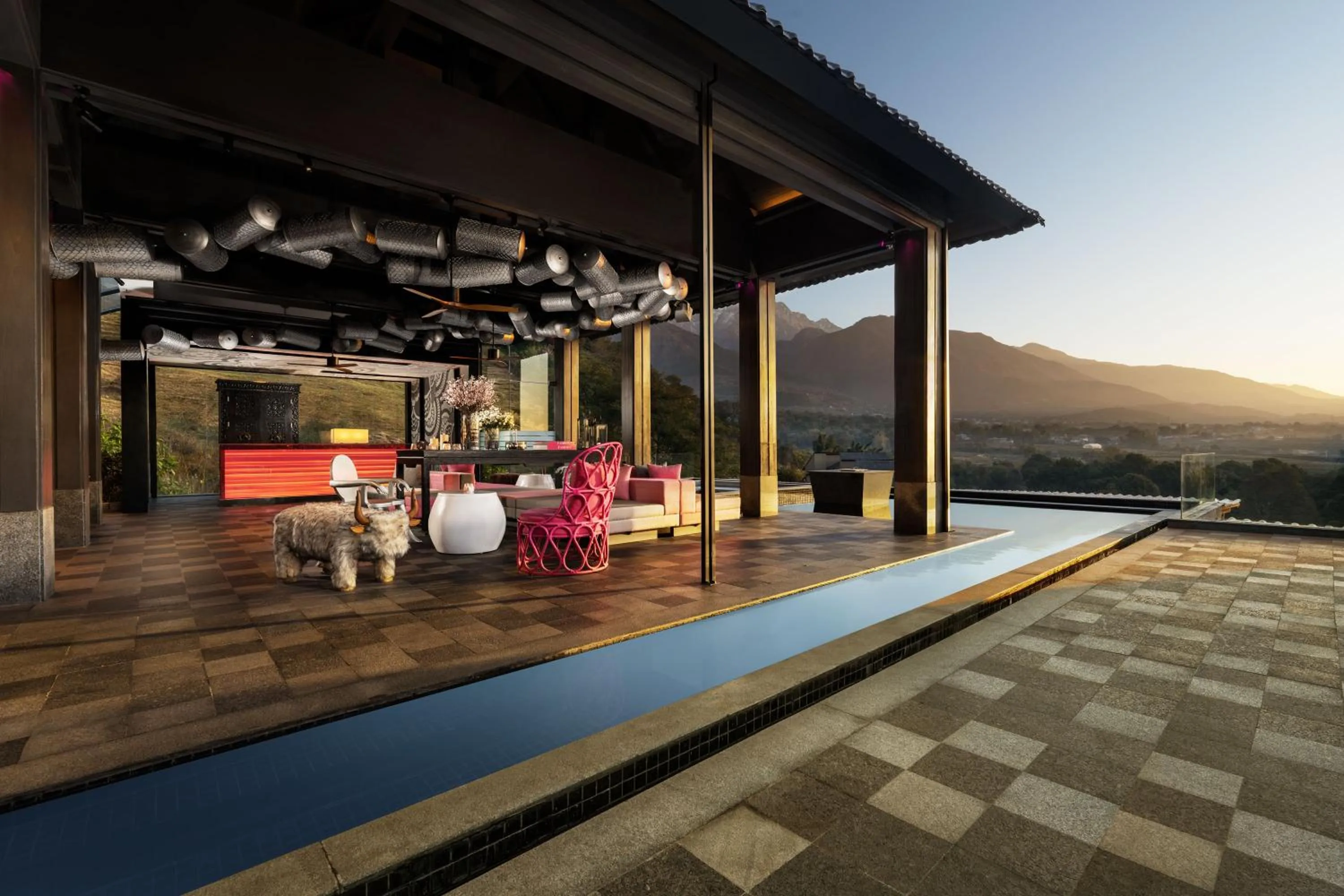 Lobby or reception in Norbu The Montanna, Dharamshala - IHCL SeleQtions