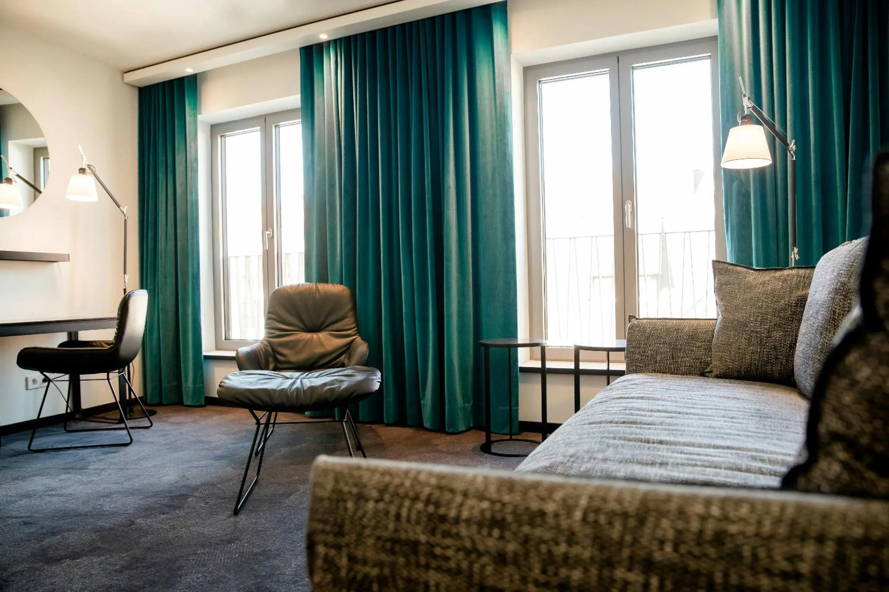 Photo of the whole room, Bed in Motel One Ulm